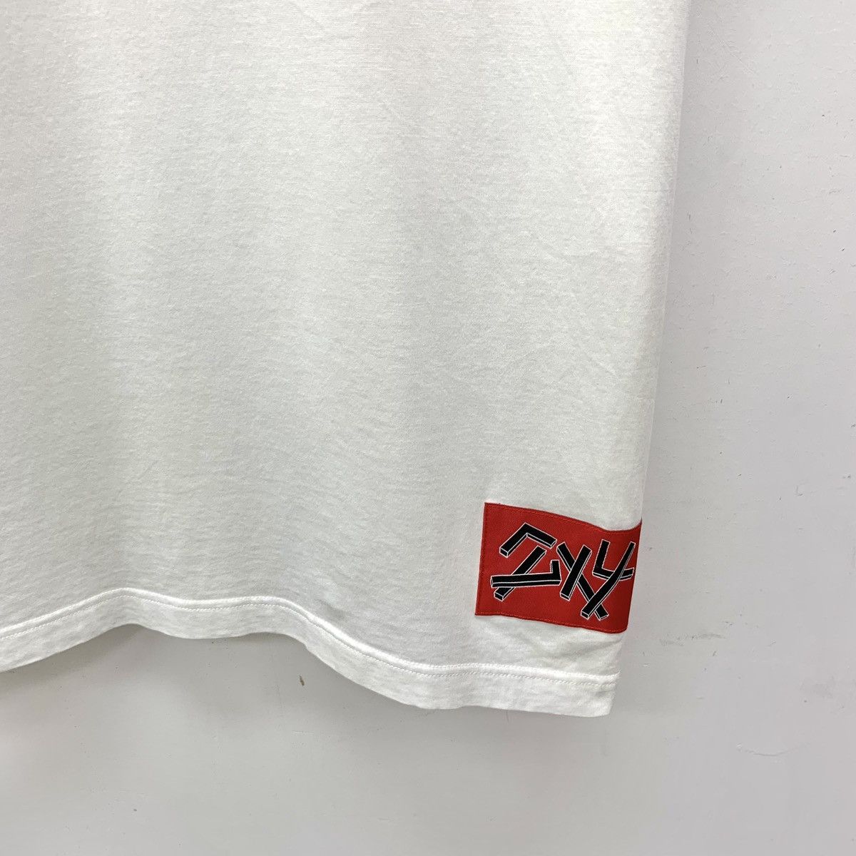 Prada Prada White Robot Print Cotton Short Sleeve T-Shirt Size M / US 6-8 / IT 42-44 - 4 Thumbnail