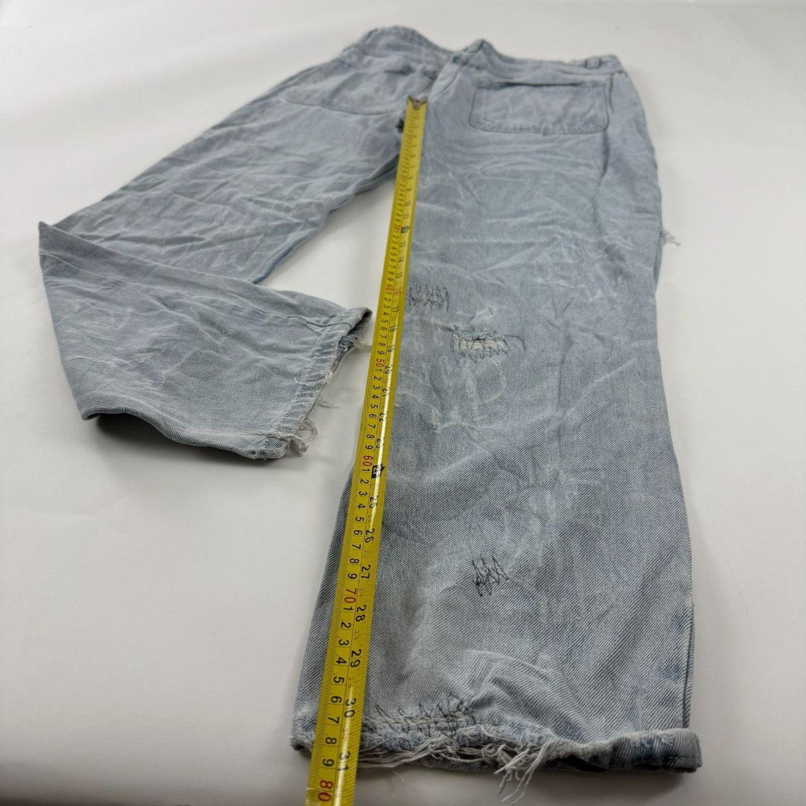 Diesel × Japanese Brand × Vintage Vintage stonewash archive baggy wide leg y2k skater jeans Size US 31 - 3 Thumbnail