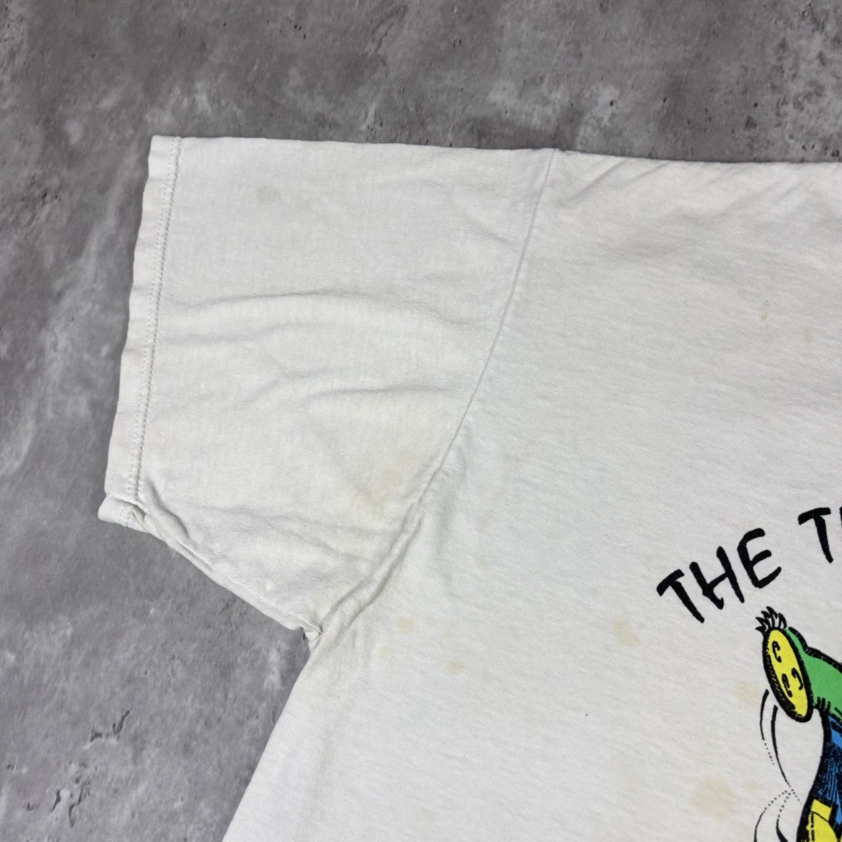 Jerzees VINTAGE Jerzees The Three Eyed Turtle Bar Beer Promo T Shirt XL White Crew Neck Short Sleeve Mens Size US XL / EU 56 / 4 - 5 Thumbnail