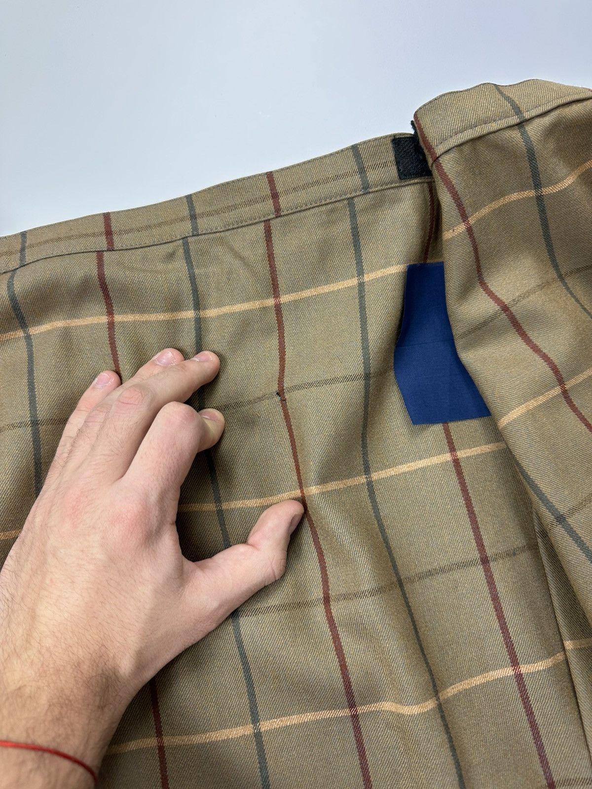 90's Burberrys Vintage Wool Skirt Nova Check