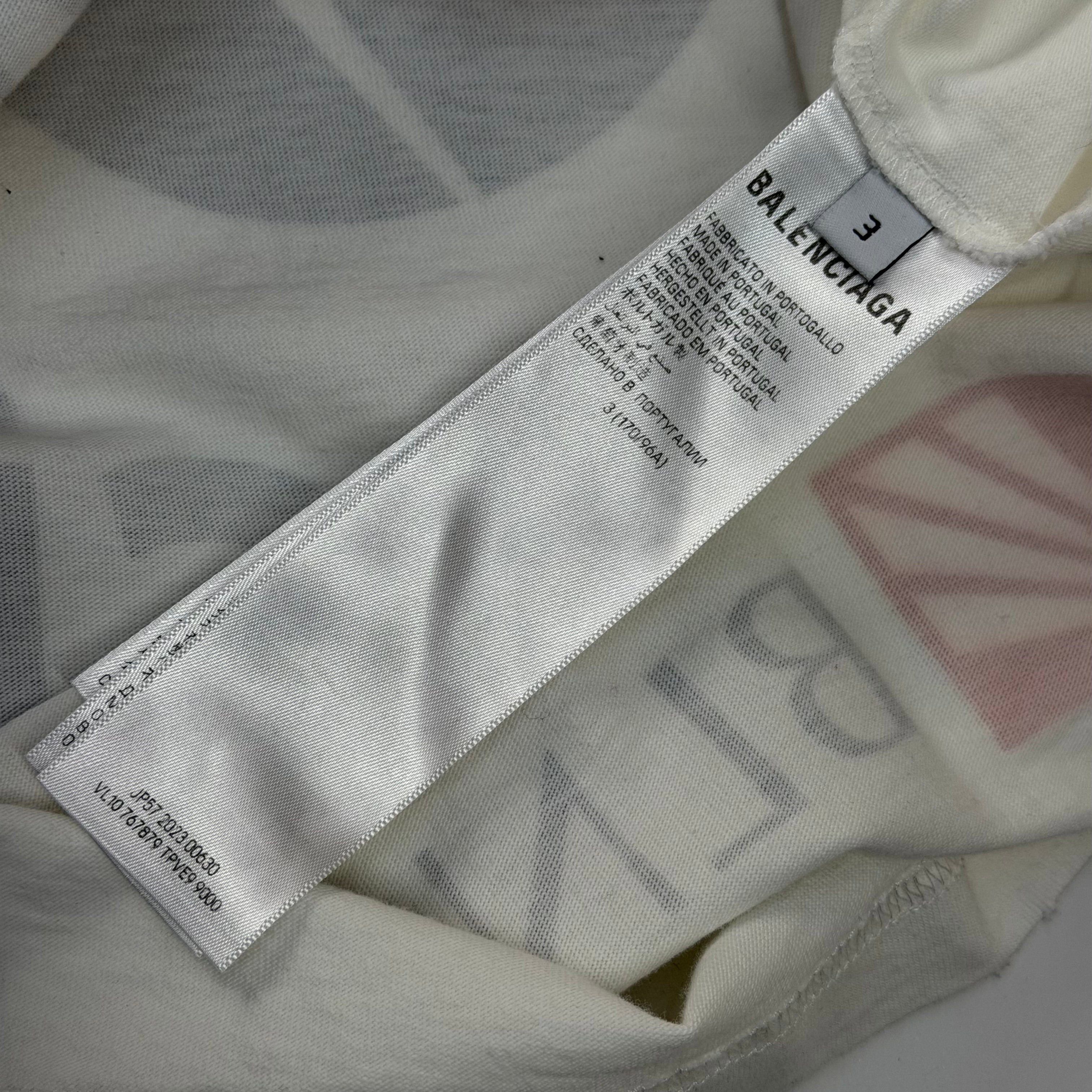 Balenciaga Balenciaga Top League Long Sleeve 3 (XXL) Size US XXL / EU 58 / 5 - 9 Thumbnail