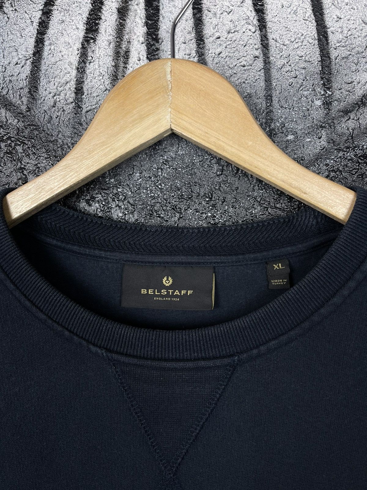 Belstaff × Vintage Belstaff Logo Patch Sweatshirt Men’s Size XL Size US XL / EU 56 / 4 - 6 Thumbnail