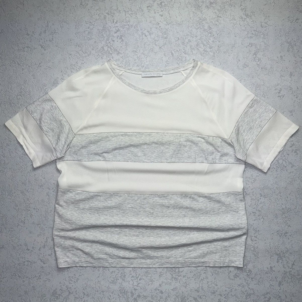 Fabiana Filippi Fabiana Filippi Womens T-Shirt Blouse Size L Size L / US 10 / IT 46 - 1 Thumbnail