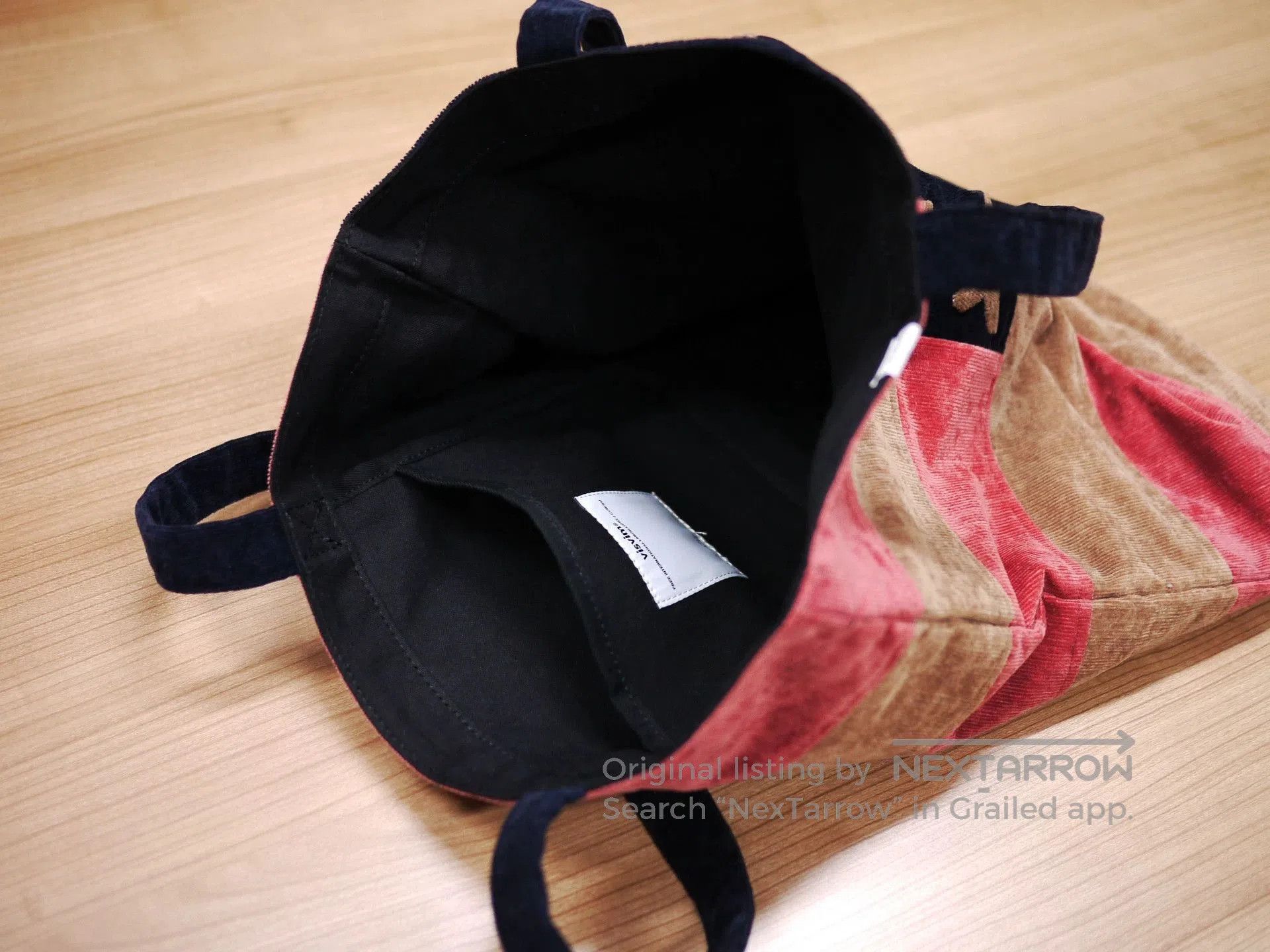Visvim Brown Flag Design Tote Bag. Size ONE SIZE - 6 Thumbnail