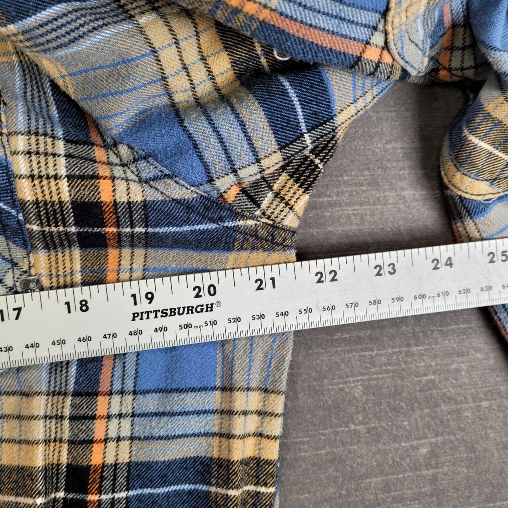Vans VANS Blue Plaid Hooded Flannel Shirt Shacket Jacket Men's L Button Up Size US L / EU 52-54 / 3 - 6 Thumbnail