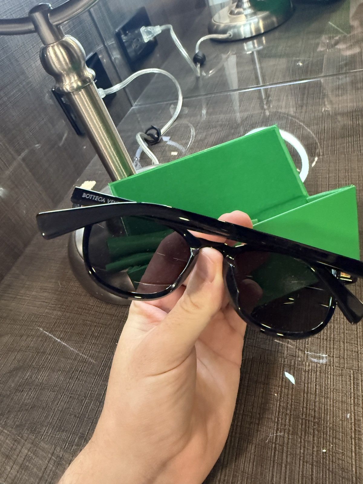 Bottega Veneta Panthos Sunglasses Size ONE SIZE - 2 Thumbnail