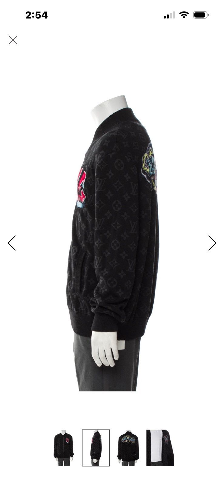 Louis Vuitton Louis Vuitton luxury wool knit cardigan jacket Size US L / EU 52-54 / 3 - 10 Thumbnail