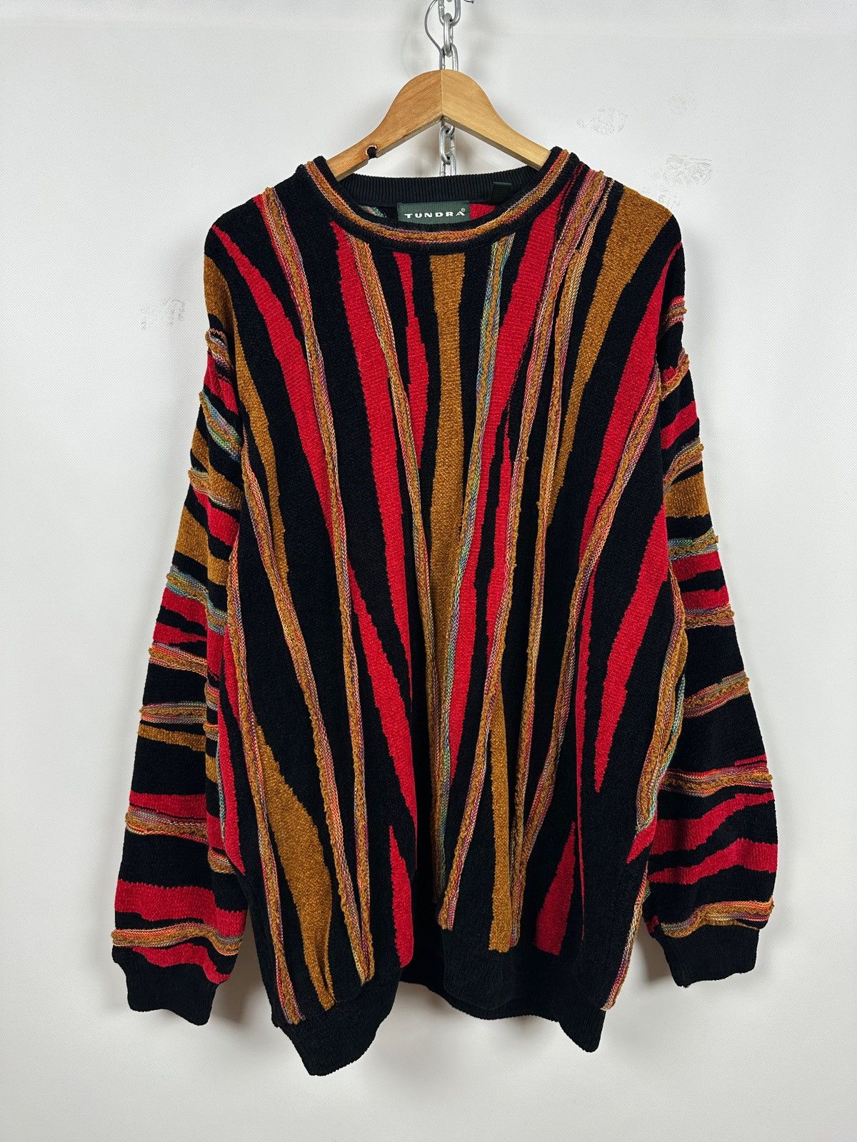 Tundra Canada Vintage Tundra Canada 3D Knit Coogi Style Sweater Size US XXL / EU 58 / 5 - 1 Thumbnail