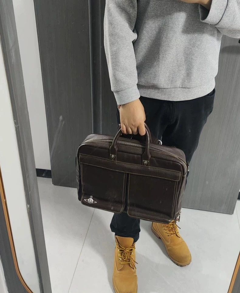 Vivienne Westwood 3-in-1 Leather Bag - dmc