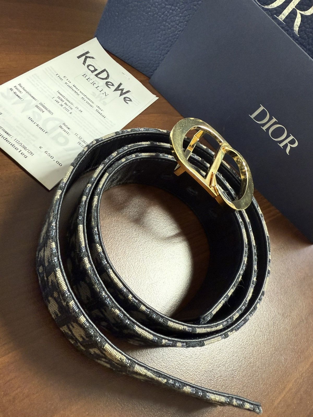 Dior Dior belt size 105 Size 40 - 8 Thumbnail
