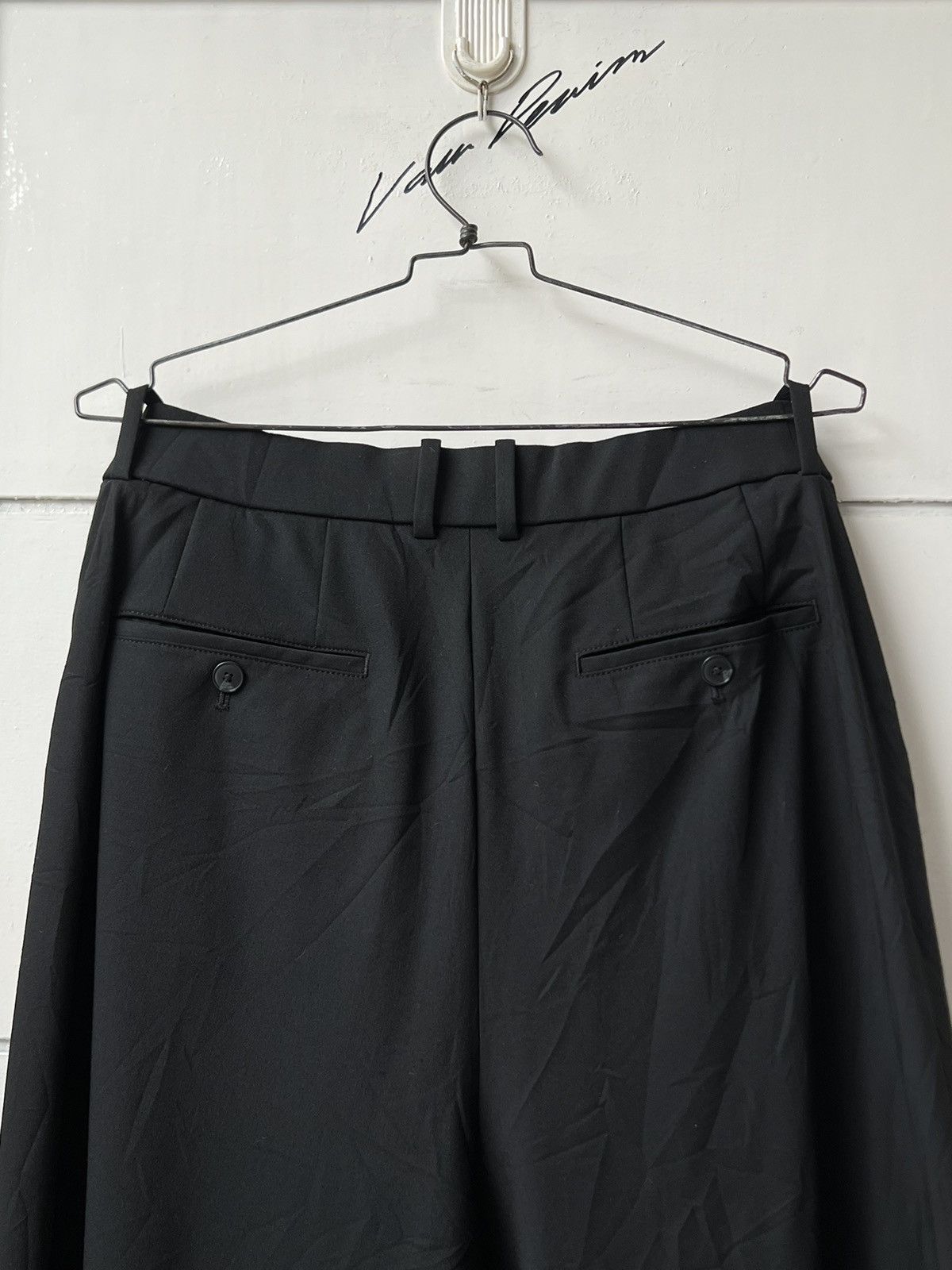 Uniqlo Uniqlo Black Long Pants Size US 31 - 14 Thumbnail