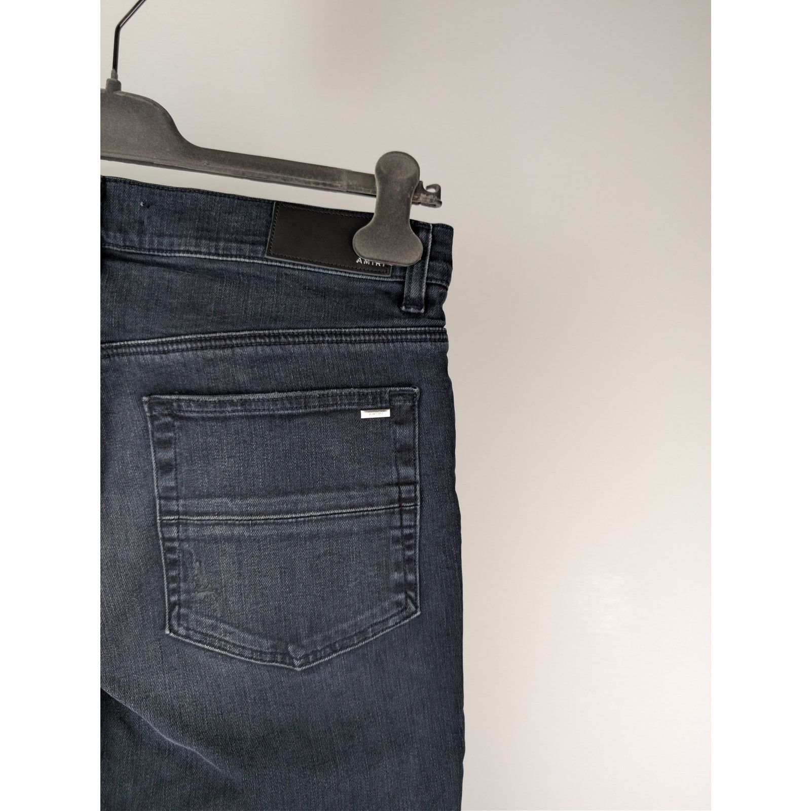 Amiri o1rshd1 Ultra Suede MX1 Denim Jean in Midnight Indigo Size US 36 / EU 52 - 13 Thumbnail