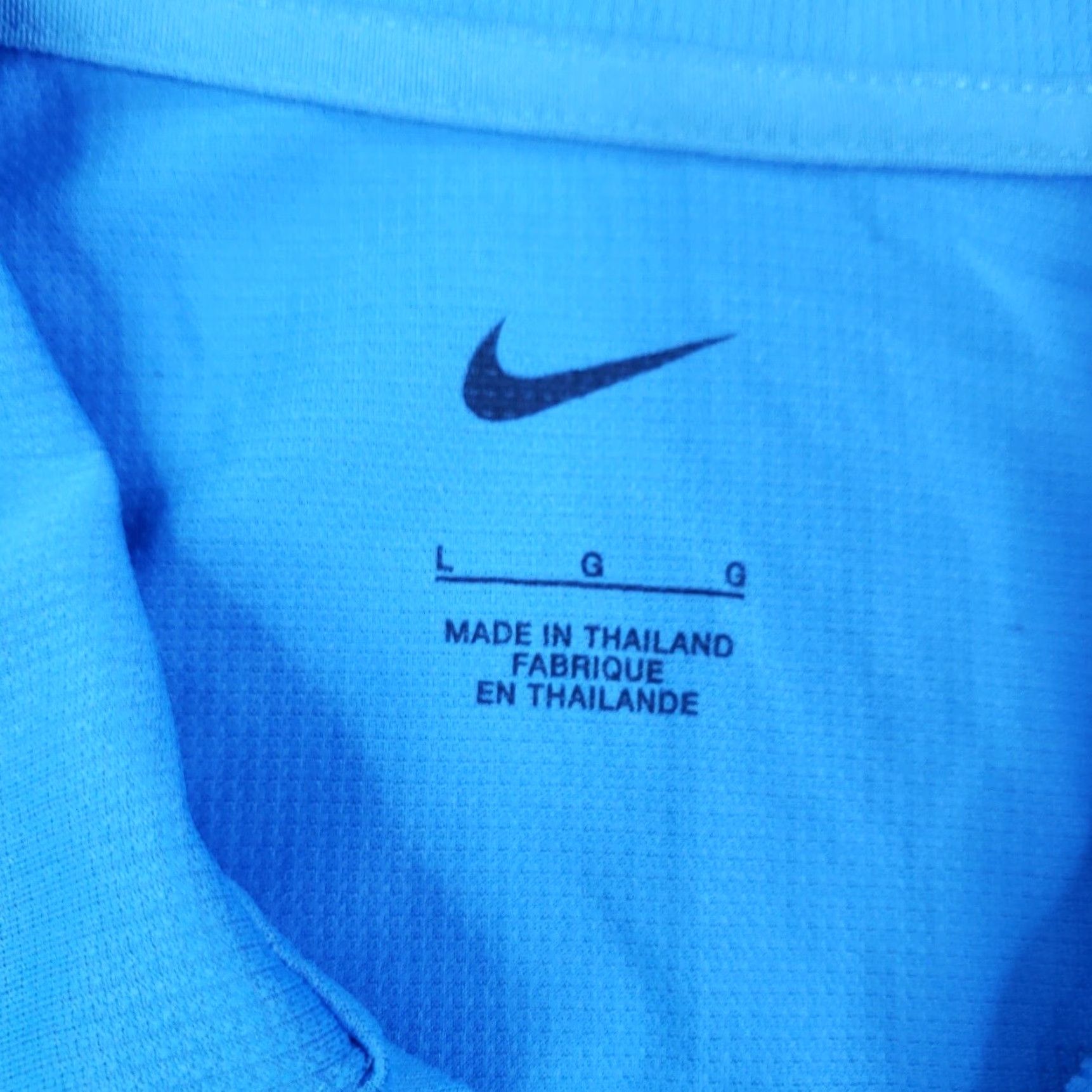 Nike Nike Polo Shirt Womens Large Blue Casual Golf Lightweight Wicking Logo Polo Nike Shirt Womens Large Blue Casual Golf Lightweight Wicking Logo Size L / US 10 / IT 46 - 5 Thumbnail