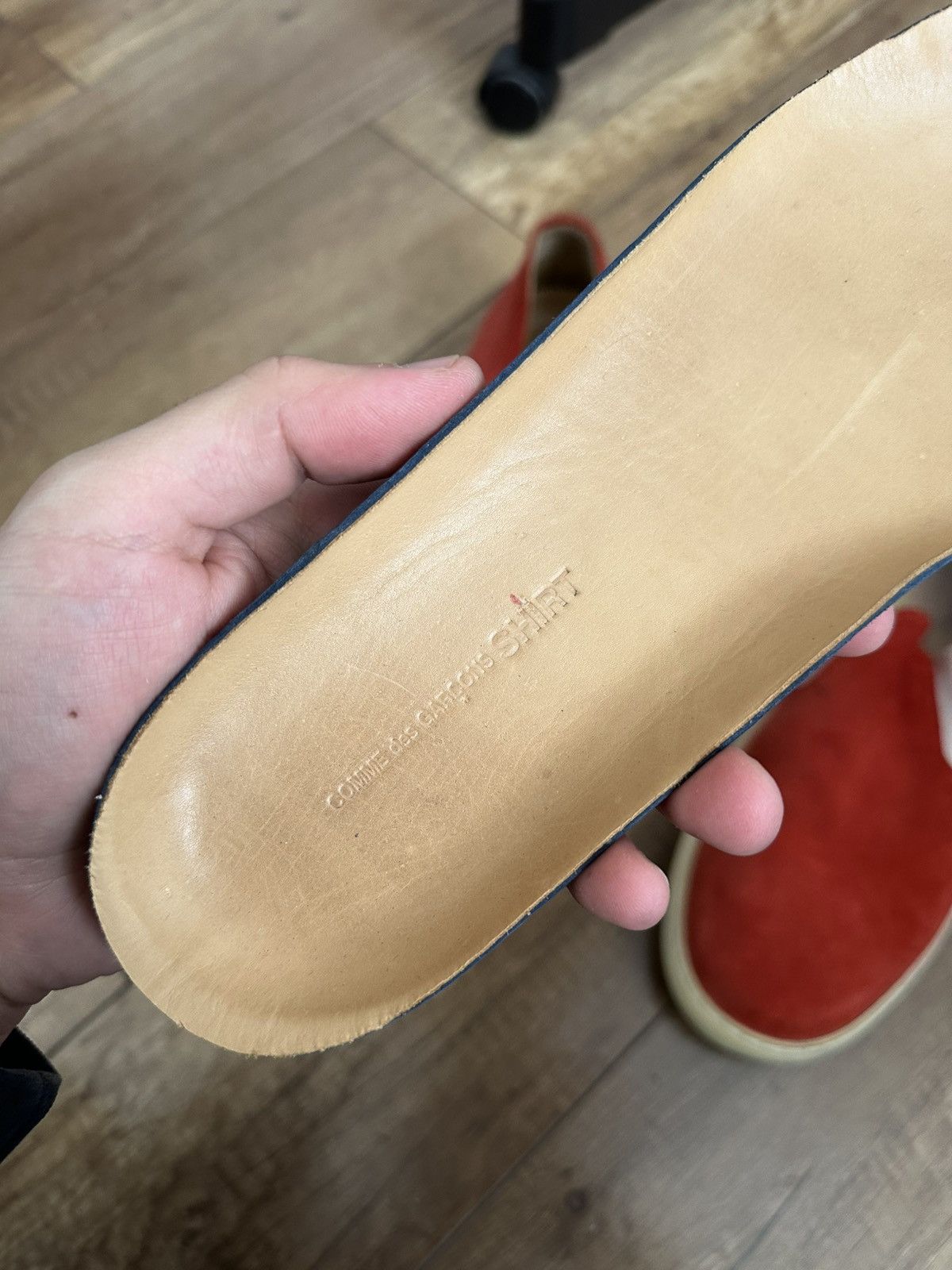 Comme des Garcons SHIRT Comme Des Garcons SHIRT Slip On Suede Shoes Size US 11 / EU 44 - 20 Thumbnail