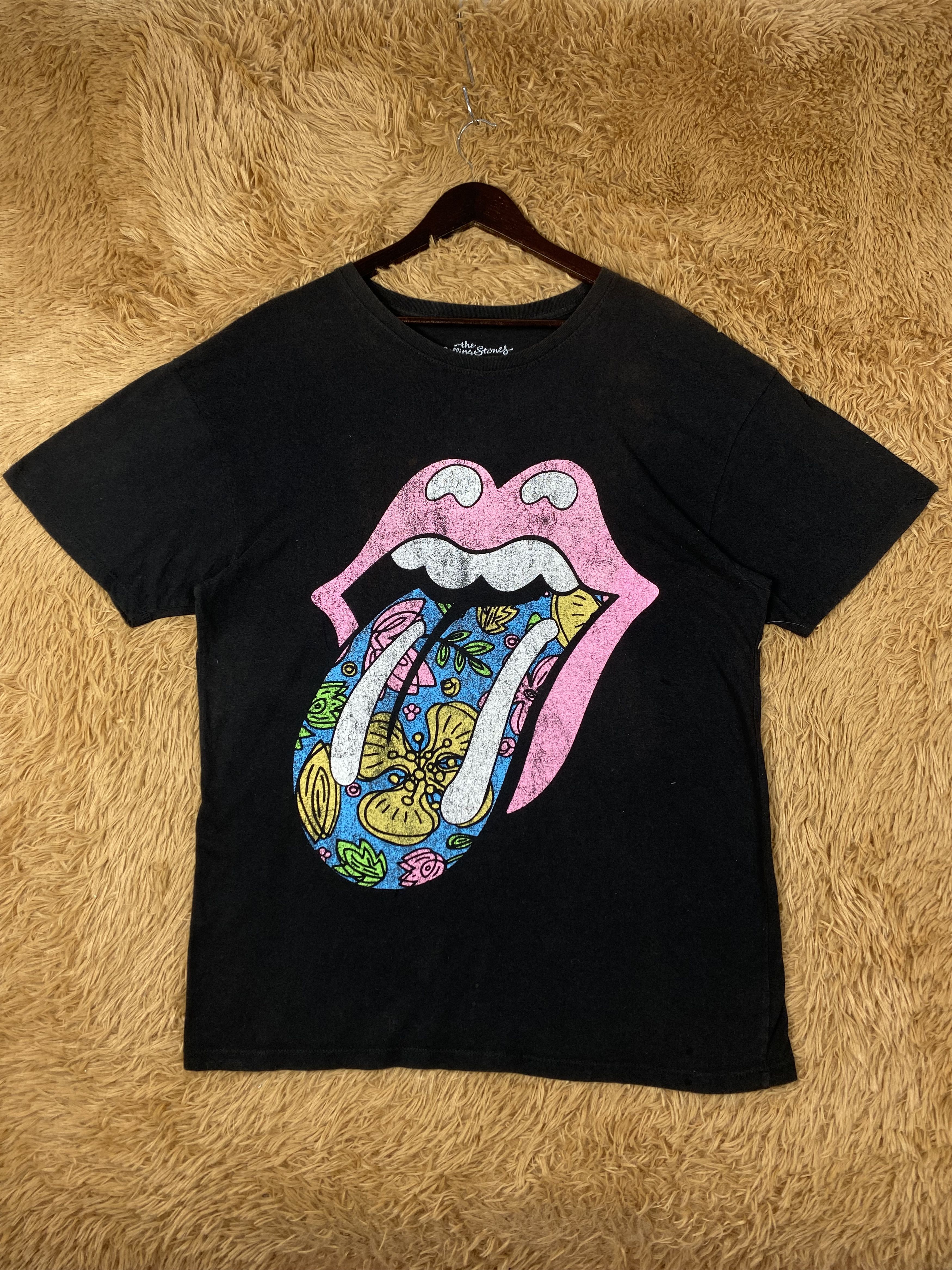 The Rolling Stones Vintage The Rolling Stones Shorts Sleeve T-Shirts PT0094 Size US M / EU 48-50 / 2 - 1 Thumbnail