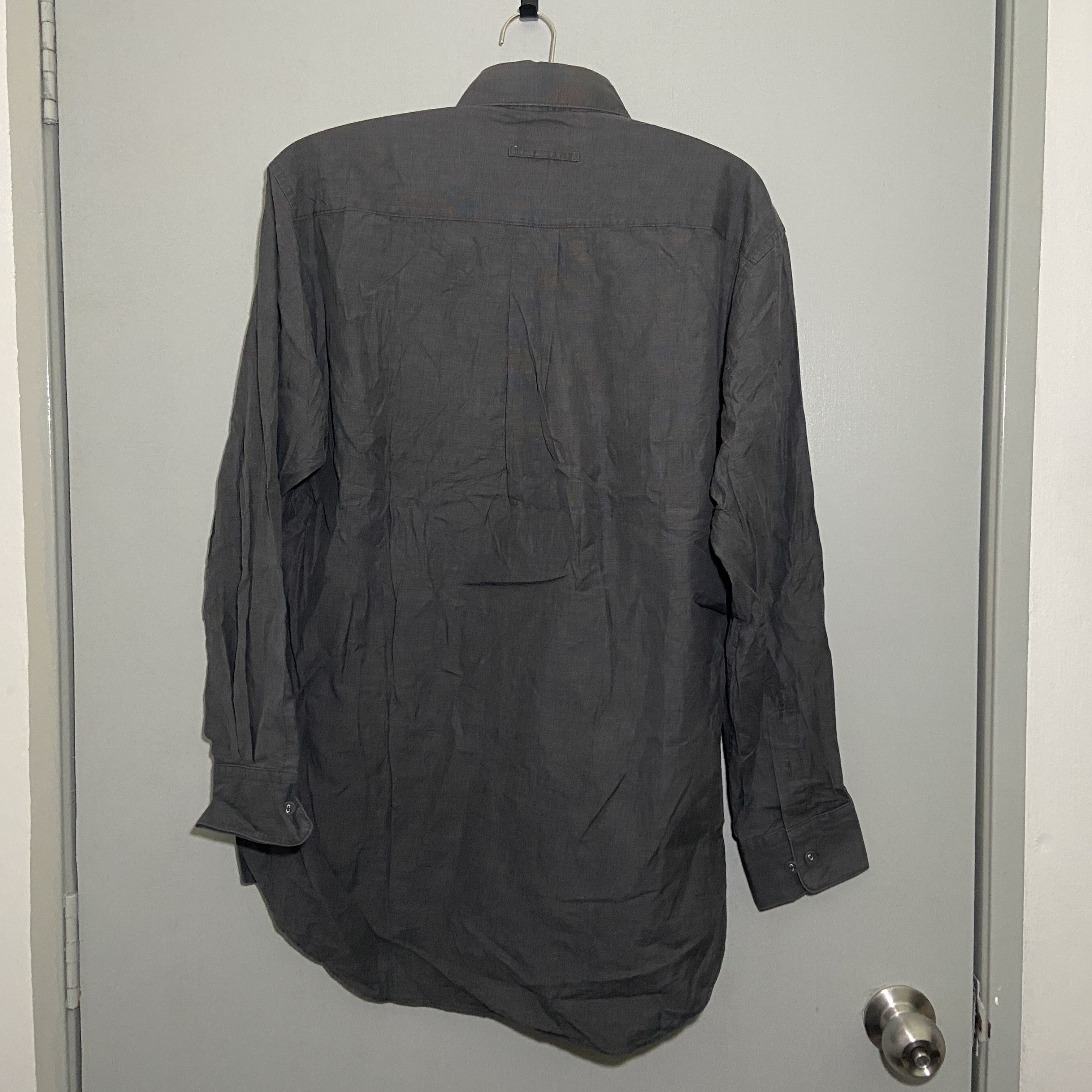 Jean Paul Gaultier Long sleeves Grey shirt 48 Size US M / EU 48-50 / 2 - 4 Thumbnail