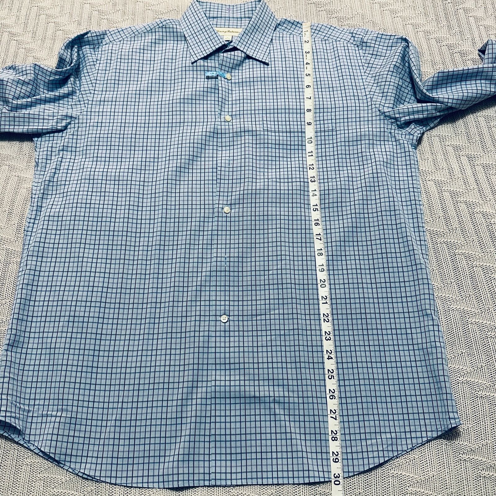 Tommy Bahama Tommy Bahama blue plaid button down Size US L / EU 52-54 / 3 - 7 Thumbnail