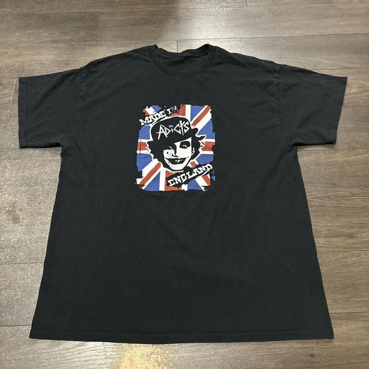 Designer Vintage the adicts made in England t shirt 00s XL Size US XL / EU 56 / 4 - 3 Thumbnail
