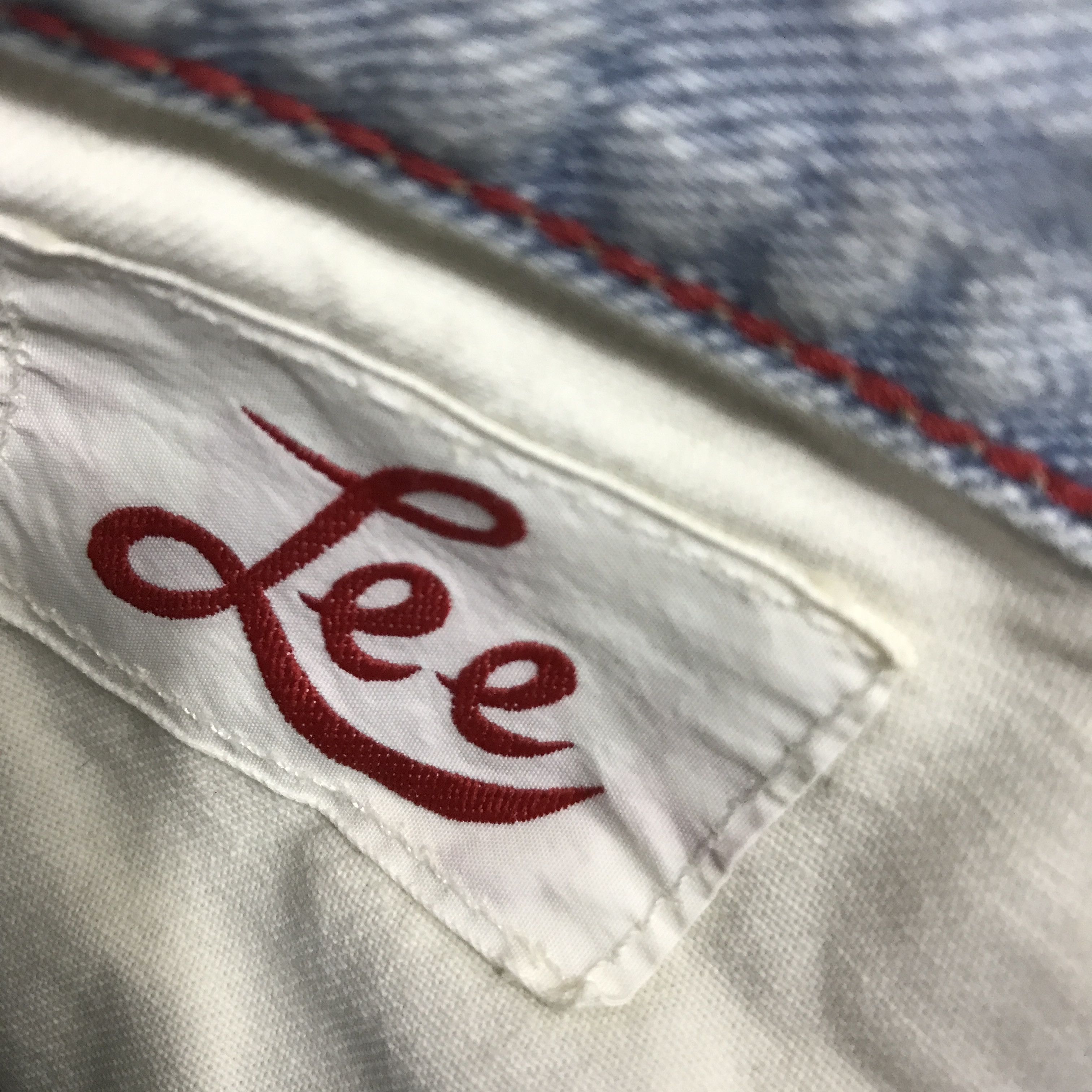 Lee LEE DISTRESSED LIGHT WASH DENIM PANTS K14B12 Size US 28 / EU 44 - 16 Thumbnail