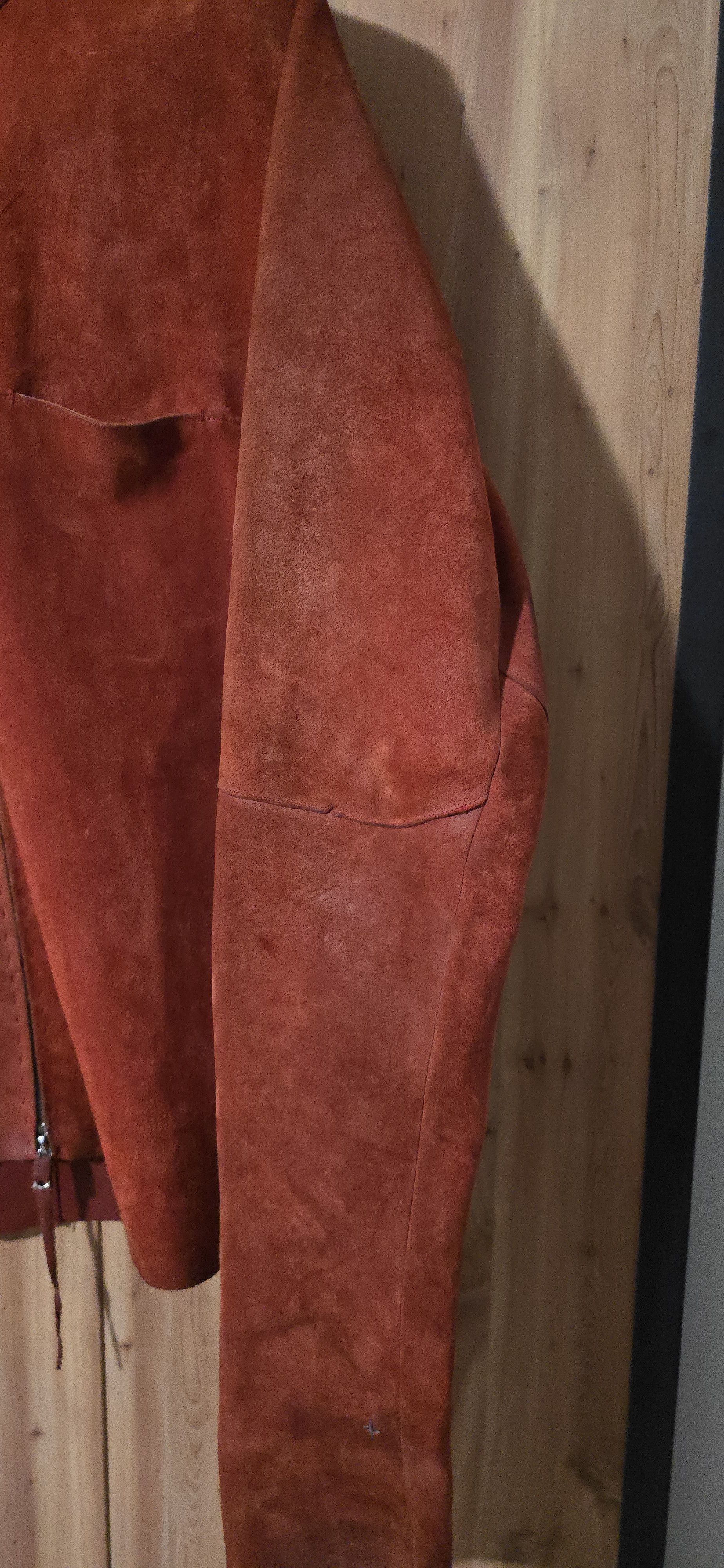 Ma+ Reverse Camel Leather Jacket Size US L / EU 52-54 / 3 - 12 Thumbnail