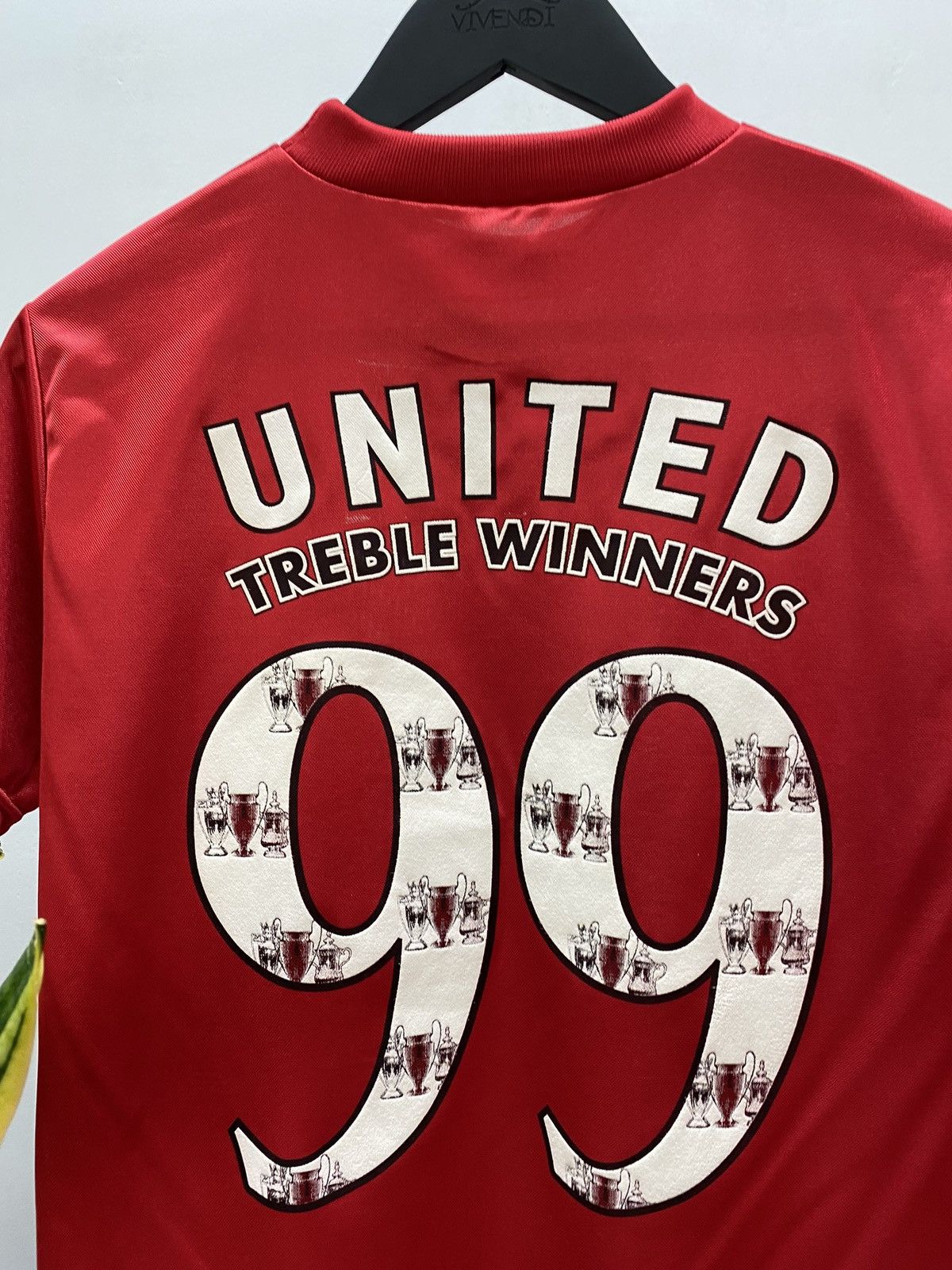 Vintage 1999 Manchester United Treble Winner T-Shirt Size US M / EU 48-50 / 2 - 20 Thumbnail