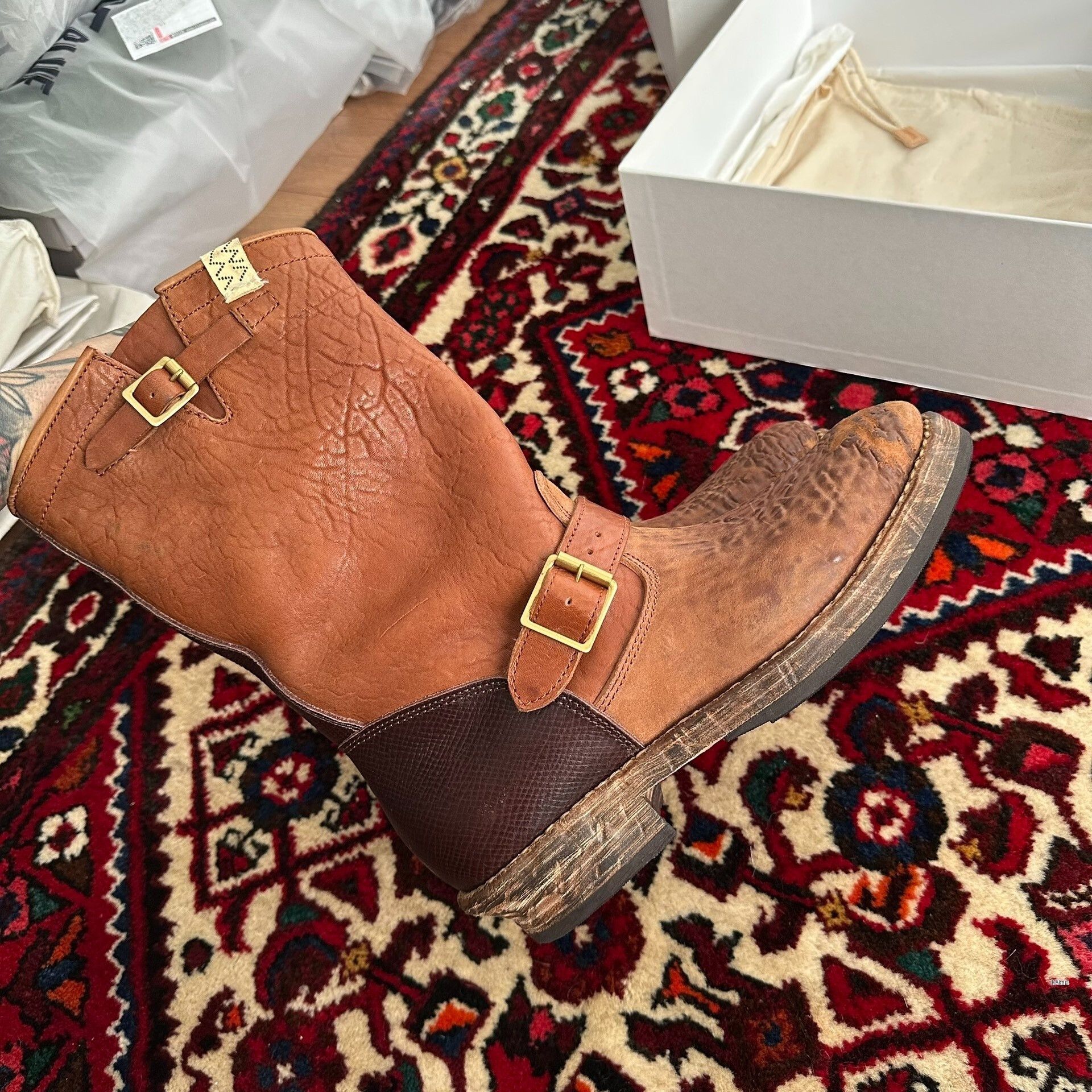 Visvim VISVIM 23AW T.W.O. Engineer Boots US9 Size US 9 / EU 42 - 4 Thumbnail