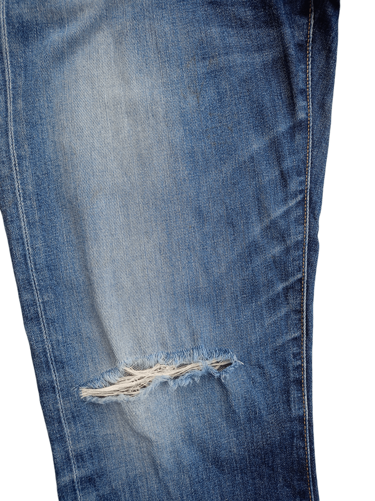 Uniqlo × Vintage UNIQLO UJ Distressed Vintage Streetwear Denim Size US 32 / EU 48 - 8 Thumbnail
