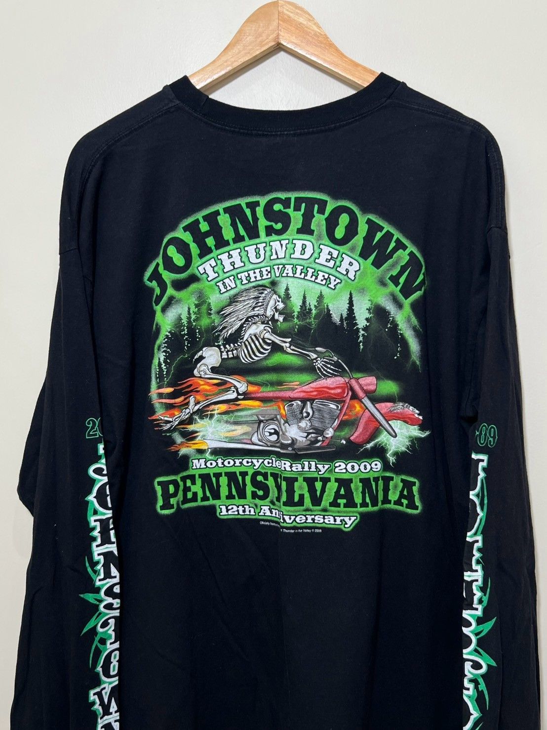 Vintage Vintage Johnstown Thunder in the valley shirt bnz01 Size US XL / EU 56 / 4 - 3 Thumbnail