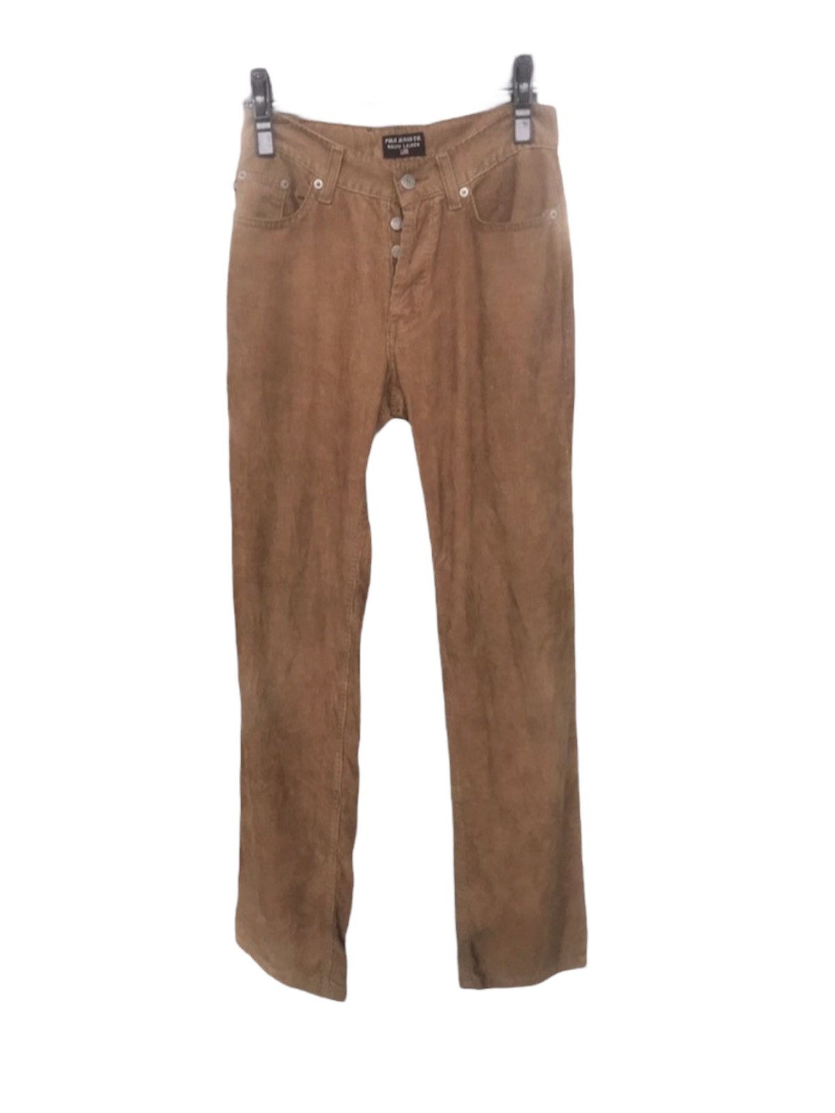 Polo Ralph Lauren Vintage 90s Ralph Lauren Button Fly Corduroy Pants Size US 28 / EU 44 - 1 Thumbnail