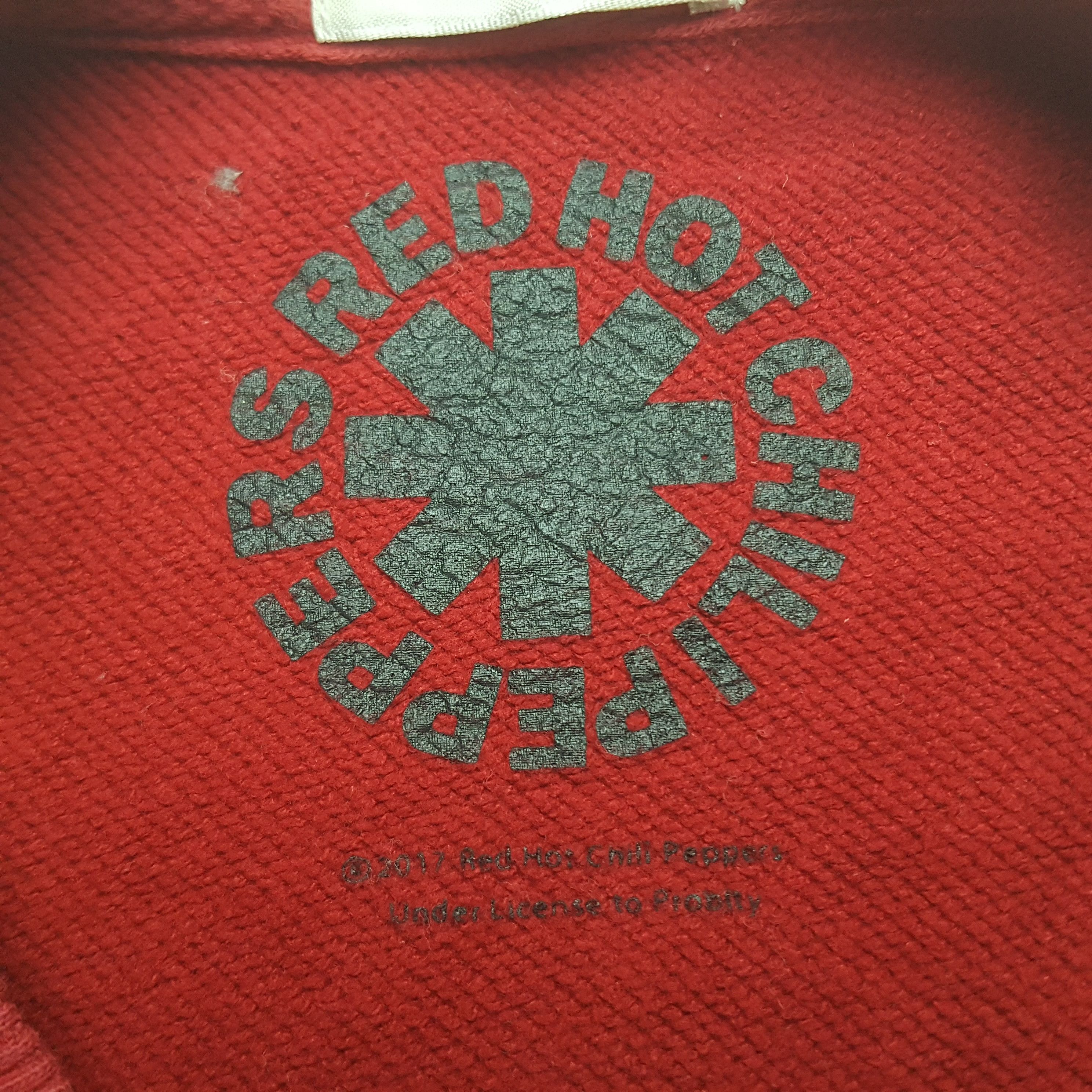 GU Vintage Red Hot Chili Peppers Rock Band Sweatshirt C296N10 Size US L / EU 52-54 / 3 - 6 Thumbnail