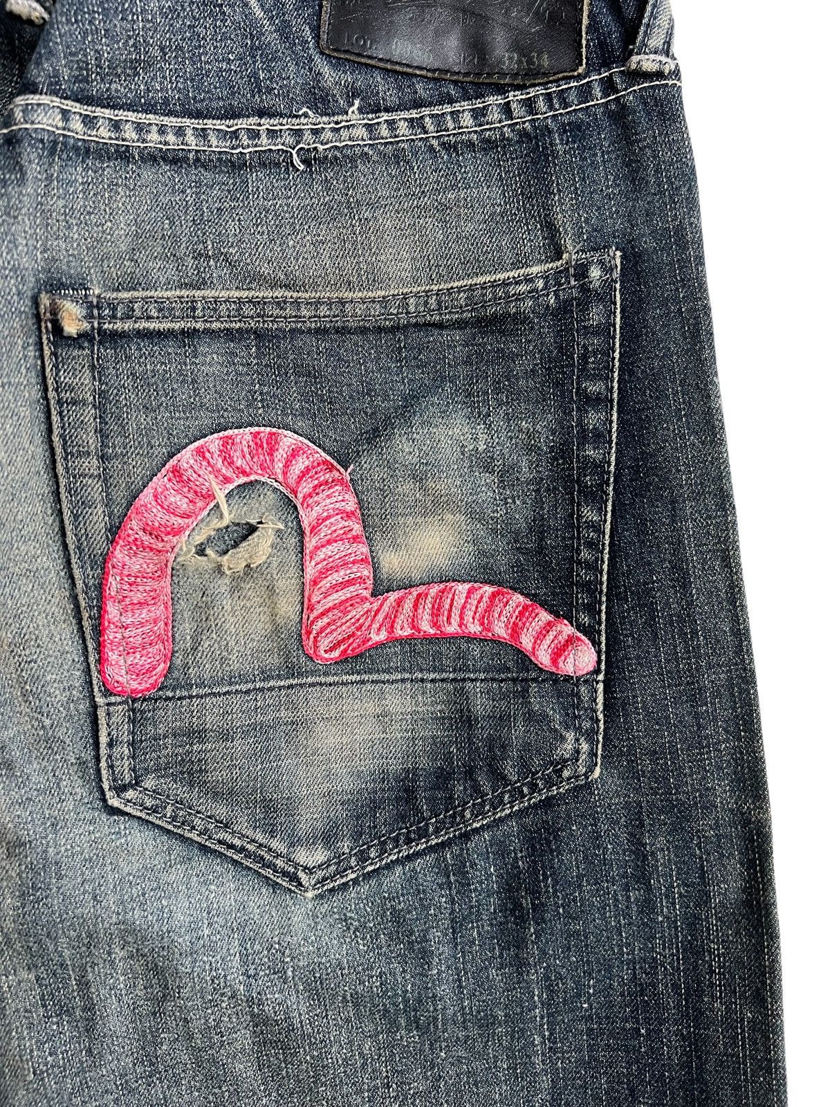 Evisu OG Evisu Yamane Laboratory Paris Daicock Selvage 2 Way Denim Size US 32 / EU 48 - 14 Thumbnail