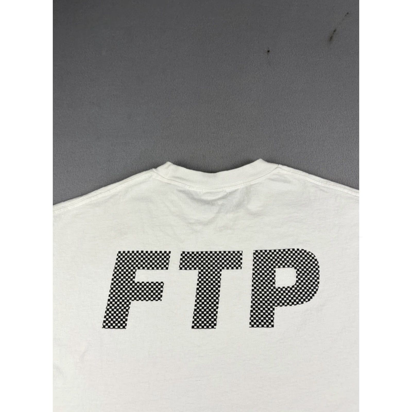 Vintage FTP T-Shirt Mens 2XL White Logo USA Made Short Sleeve Crew Neck Graphic Print Vintage No Size US XXL / EU 58 / 5 - 6 Thumbnail