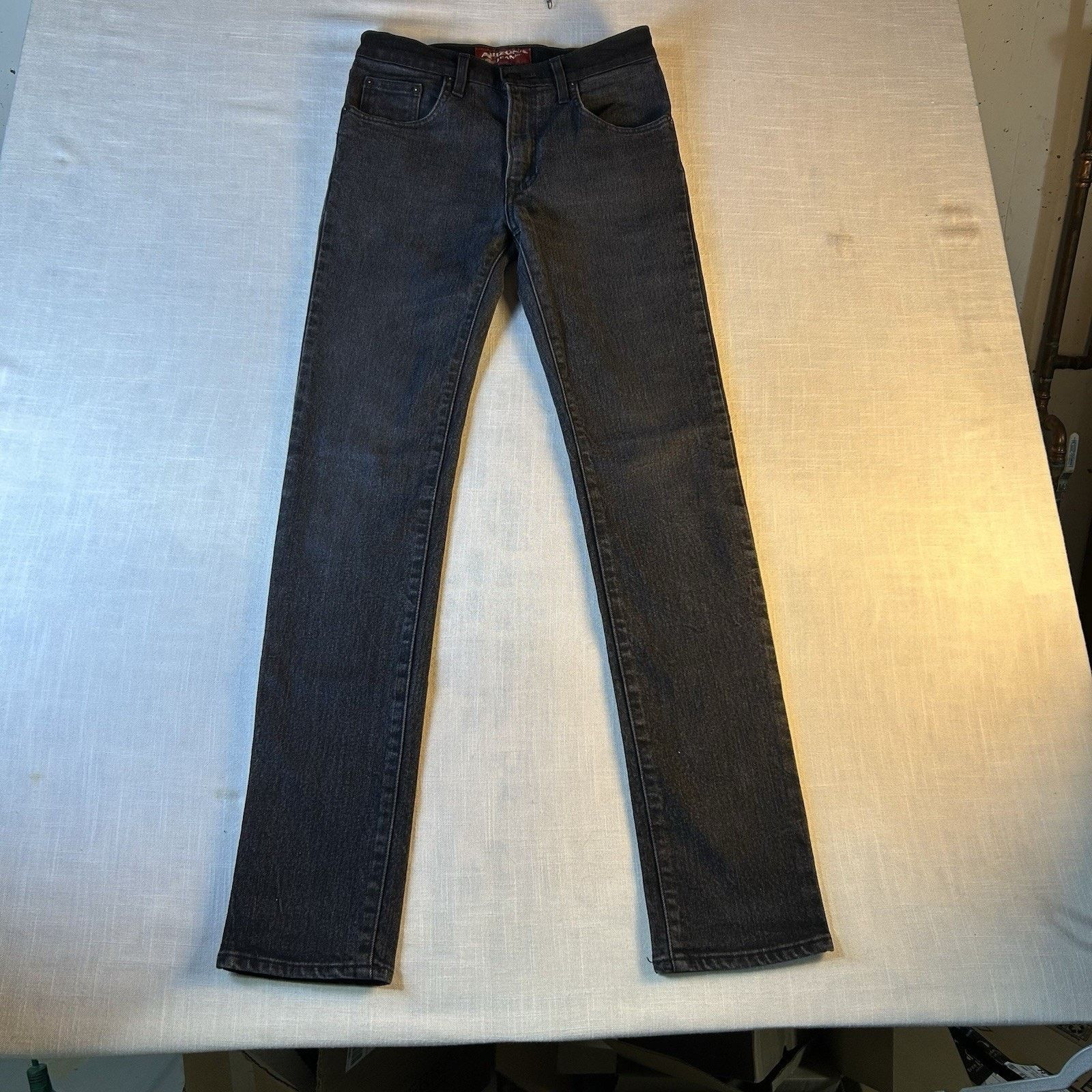Arizona Jean Co. Arizona Slim Skinny Flex Denim 29x34 Jeans Dark Black Size US 29 - 1 Thumbnail