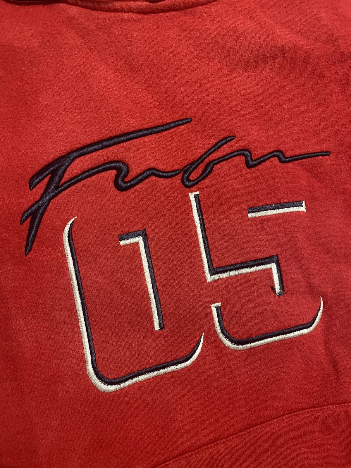 Fubu × Vintage Vintage Fubu Red Hoodie Women’s M Size M / US 6-8 / IT 42-44 - 6 Thumbnail