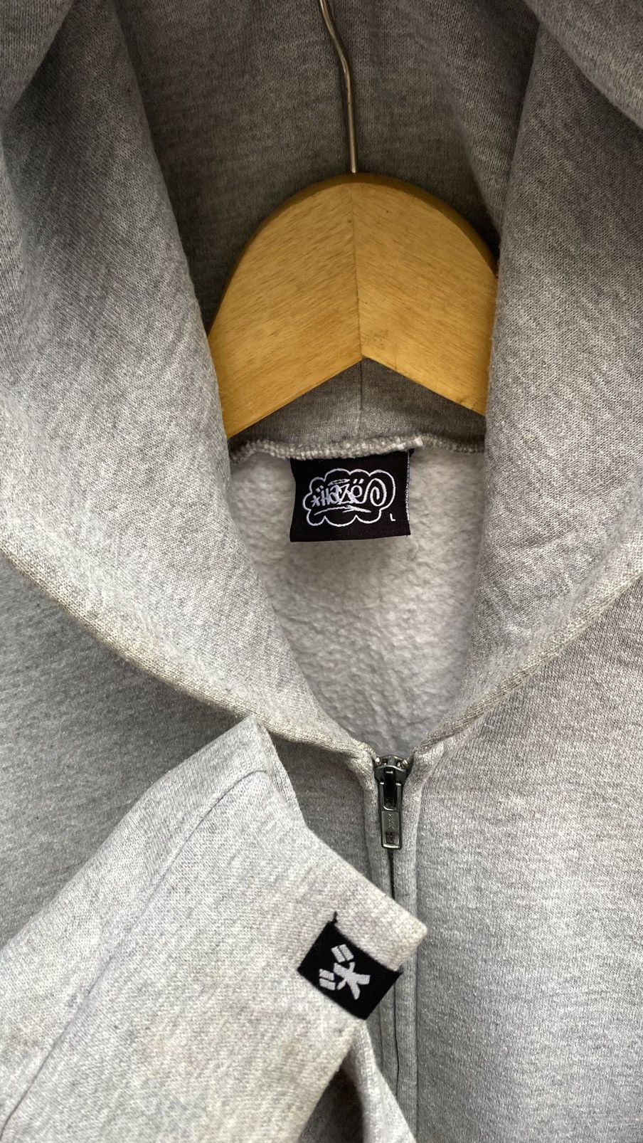 Haze × Pro-Keds × Stussy Vintage 90s Eric Haze Streetwear Zip-up Hoodie, Supreme GDEH Size US L / EU 52-54 / 3 - 2 Thumbnail