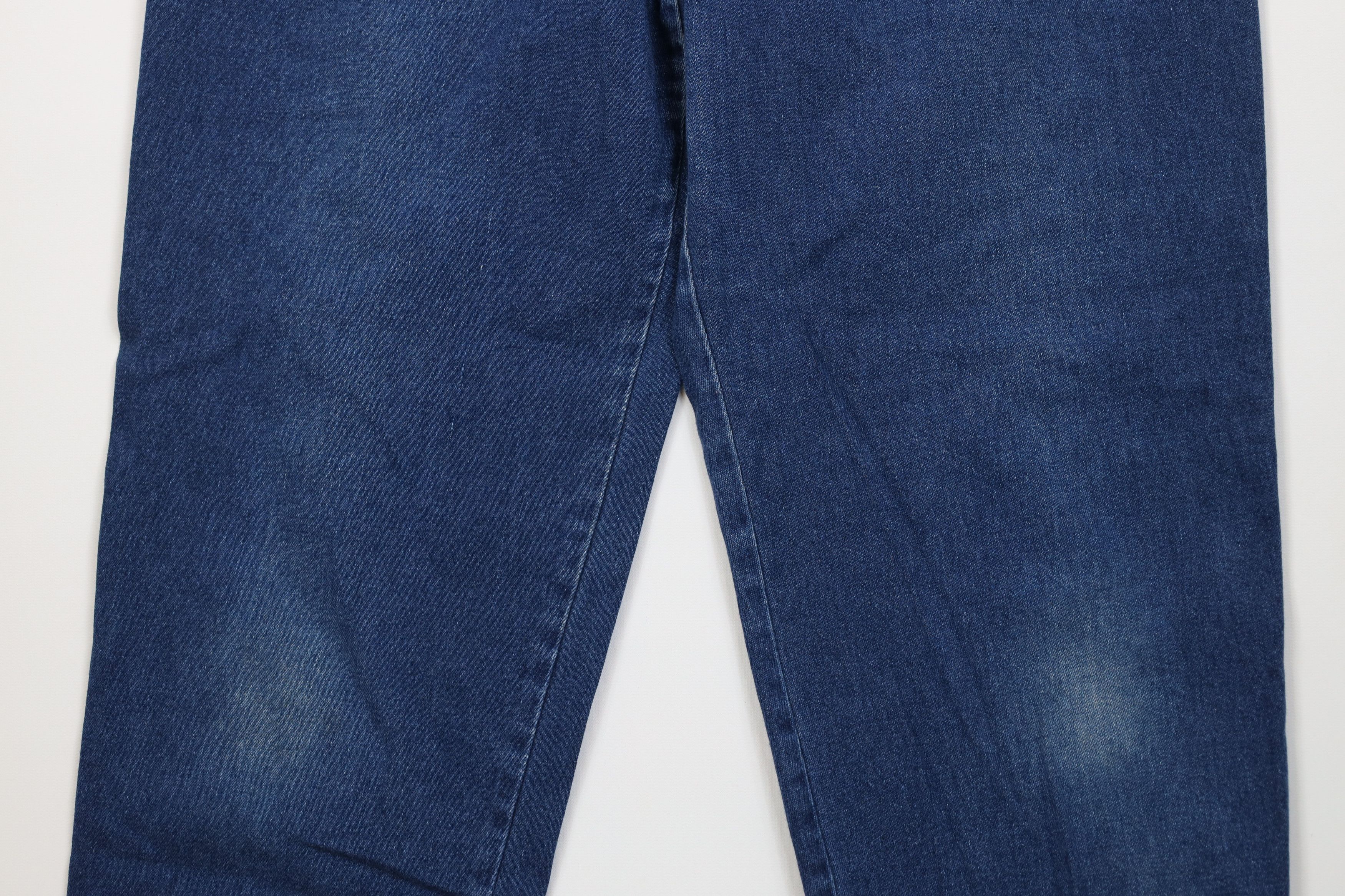 Lee Vintage 80s 90s Lee Pleated Relaxed Fit Denim Jeans USA Size 34" / US 12 / IT 48 - 3 Thumbnail