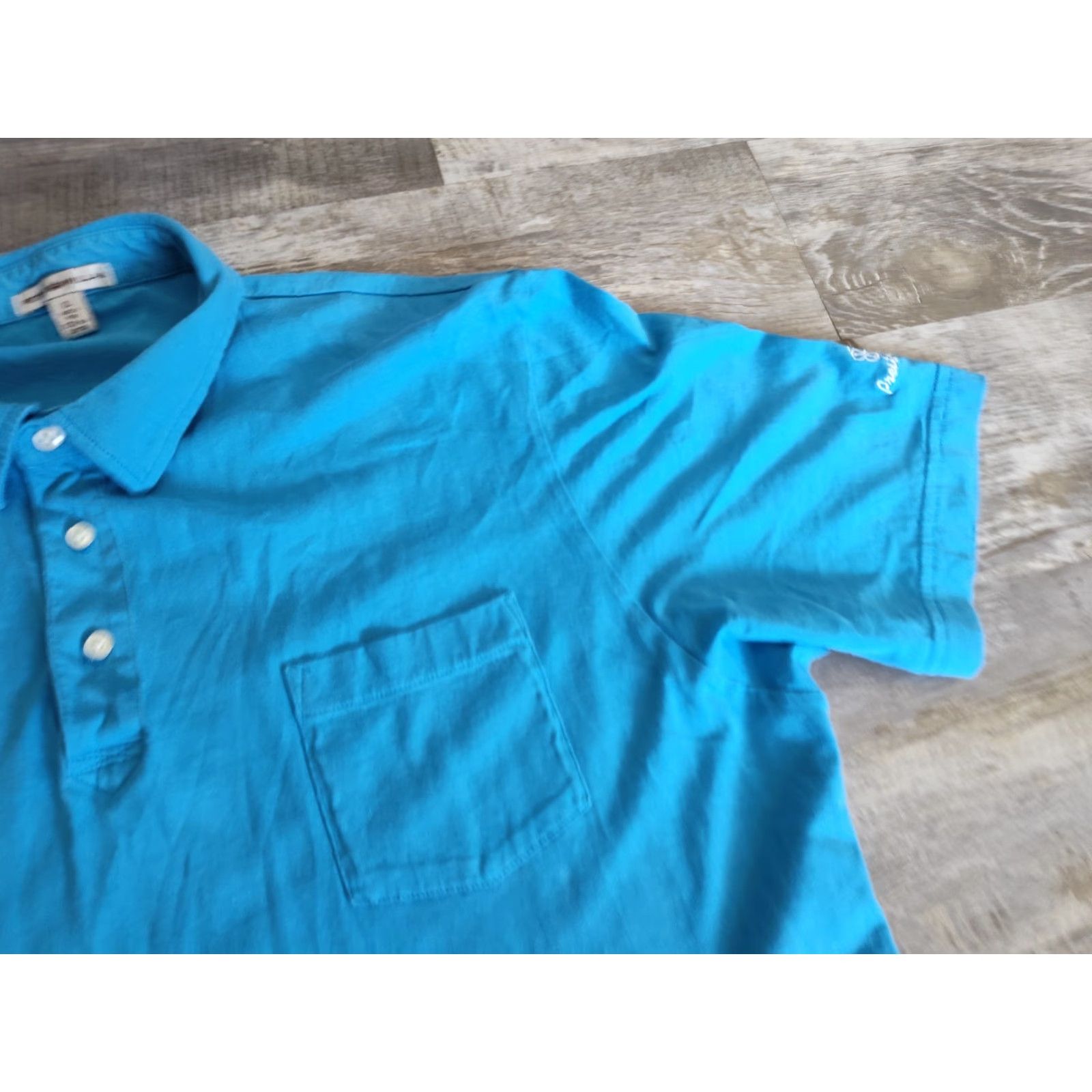 Peter Millar Peter Millar Polo Shirt Mens XL Blue Pima Cotton Golf Short Sleeve Logo Size US XL / EU 56 / 4 - 4 Thumbnail