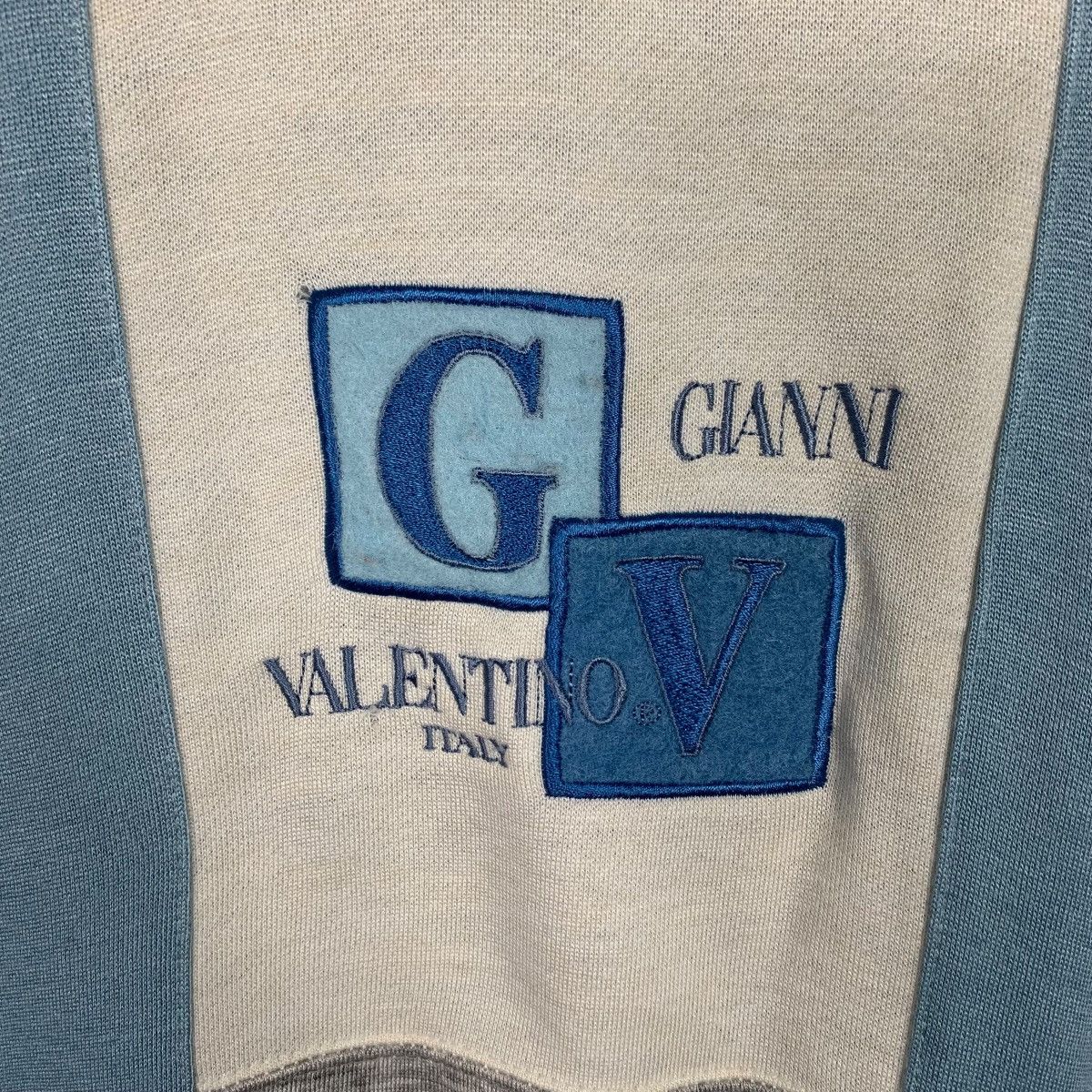 Gianni Valentino GIANNI VALENTINO Embroidery Big Logo Sweatshirt #1559-C70 Size US M / EU 48-50 / 2 - 10 Thumbnail