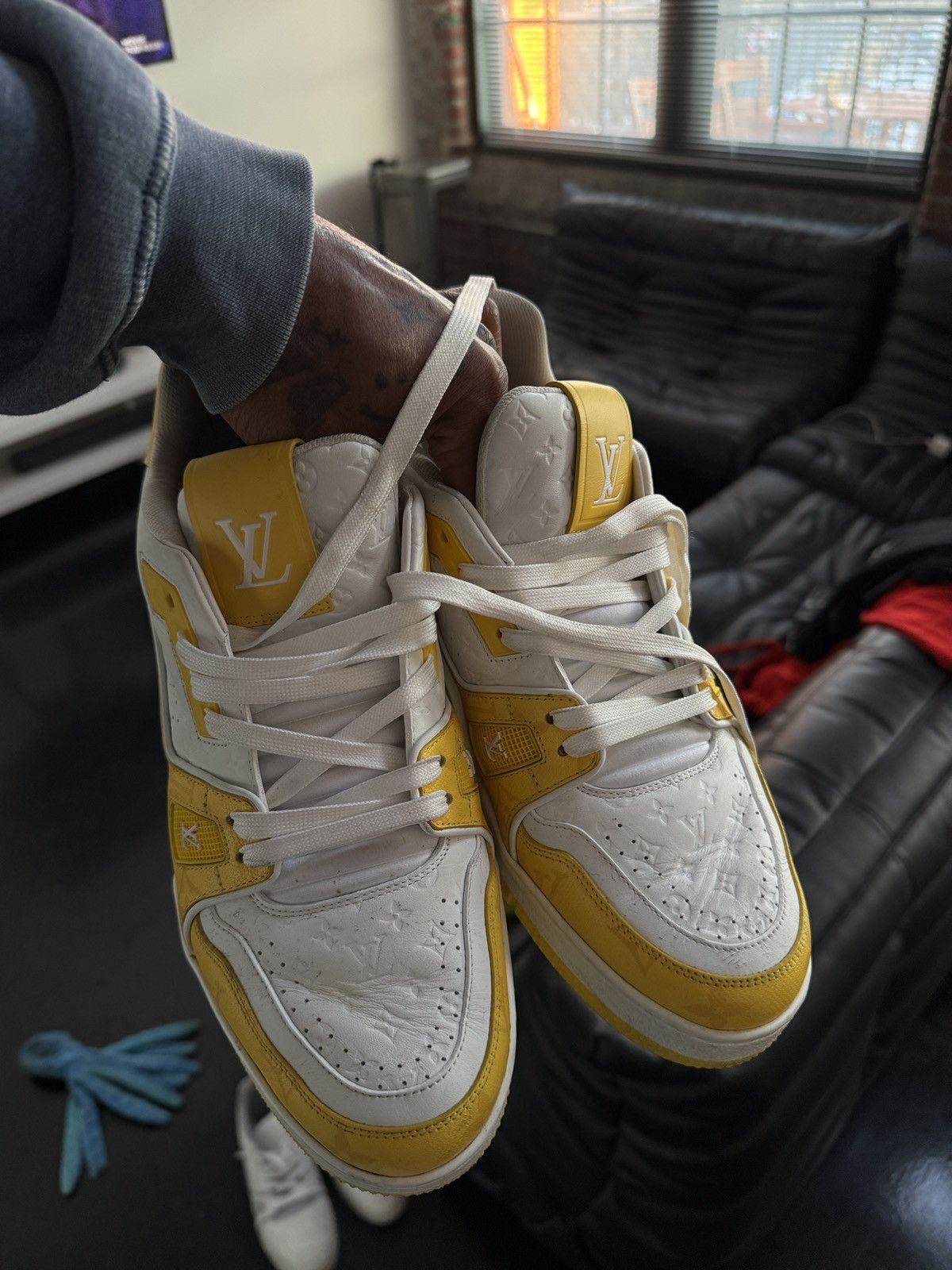 Louis Vuitton LV Trainer Size US 10 / EU 43 - 6 Thumbnail