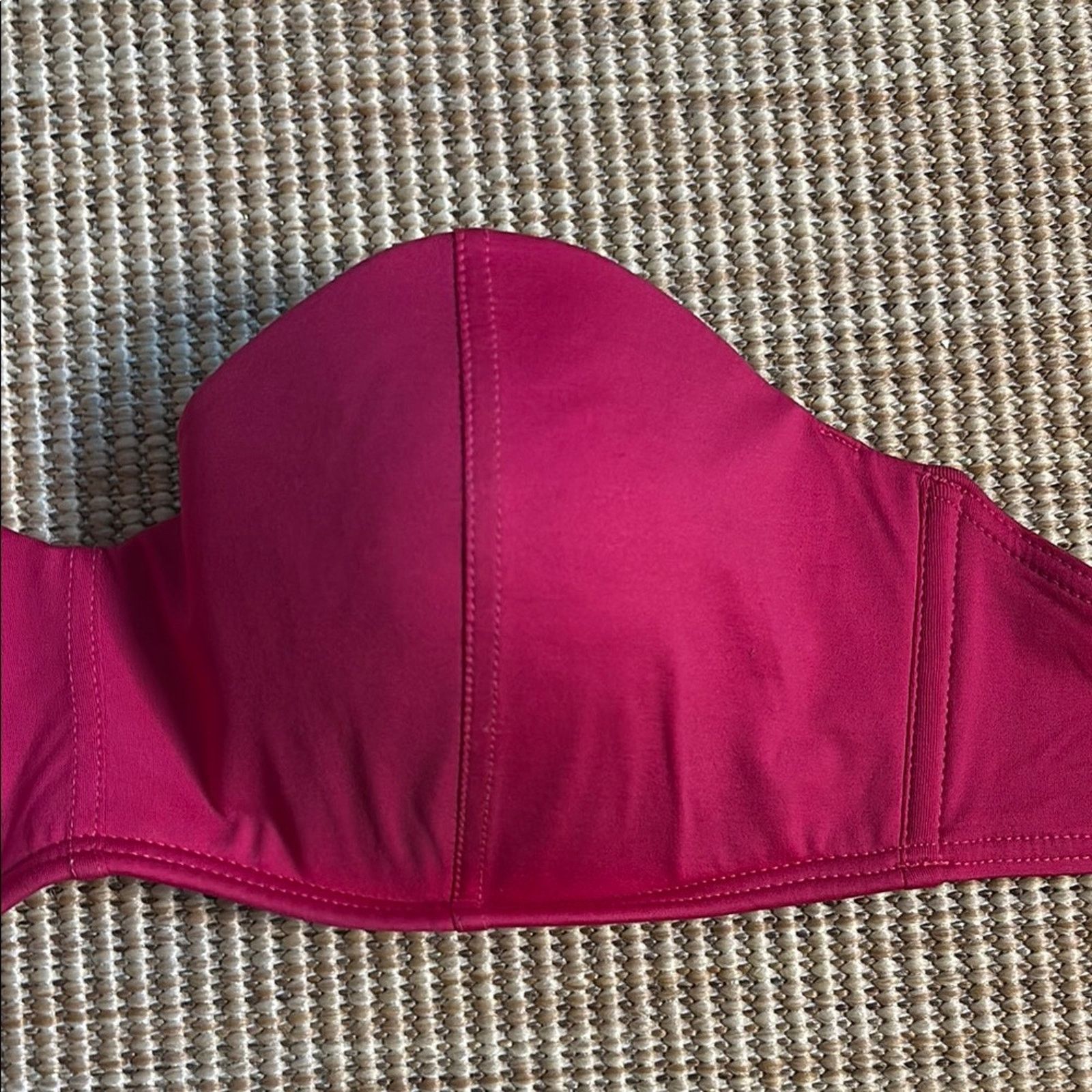 Other NWT Verde Veronica Swim Red Bikini Set Size L Size ONE SIZE - 7 Thumbnail