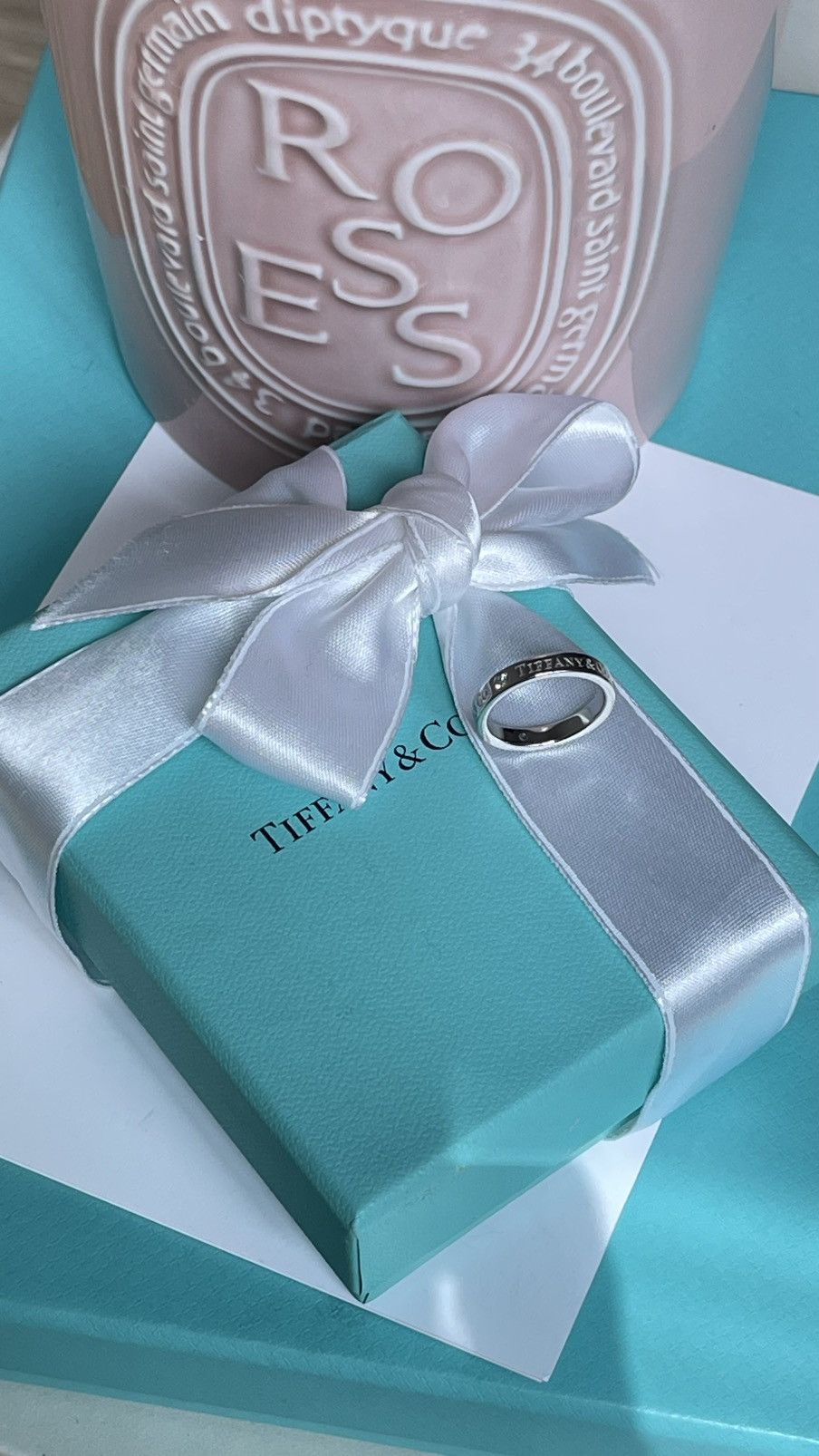 Tiffany & Co. Tiffany & Co. Band Ring Diamonds Platinum size 4 NEW $2600 Size ONE SIZE - 7 Thumbnail
