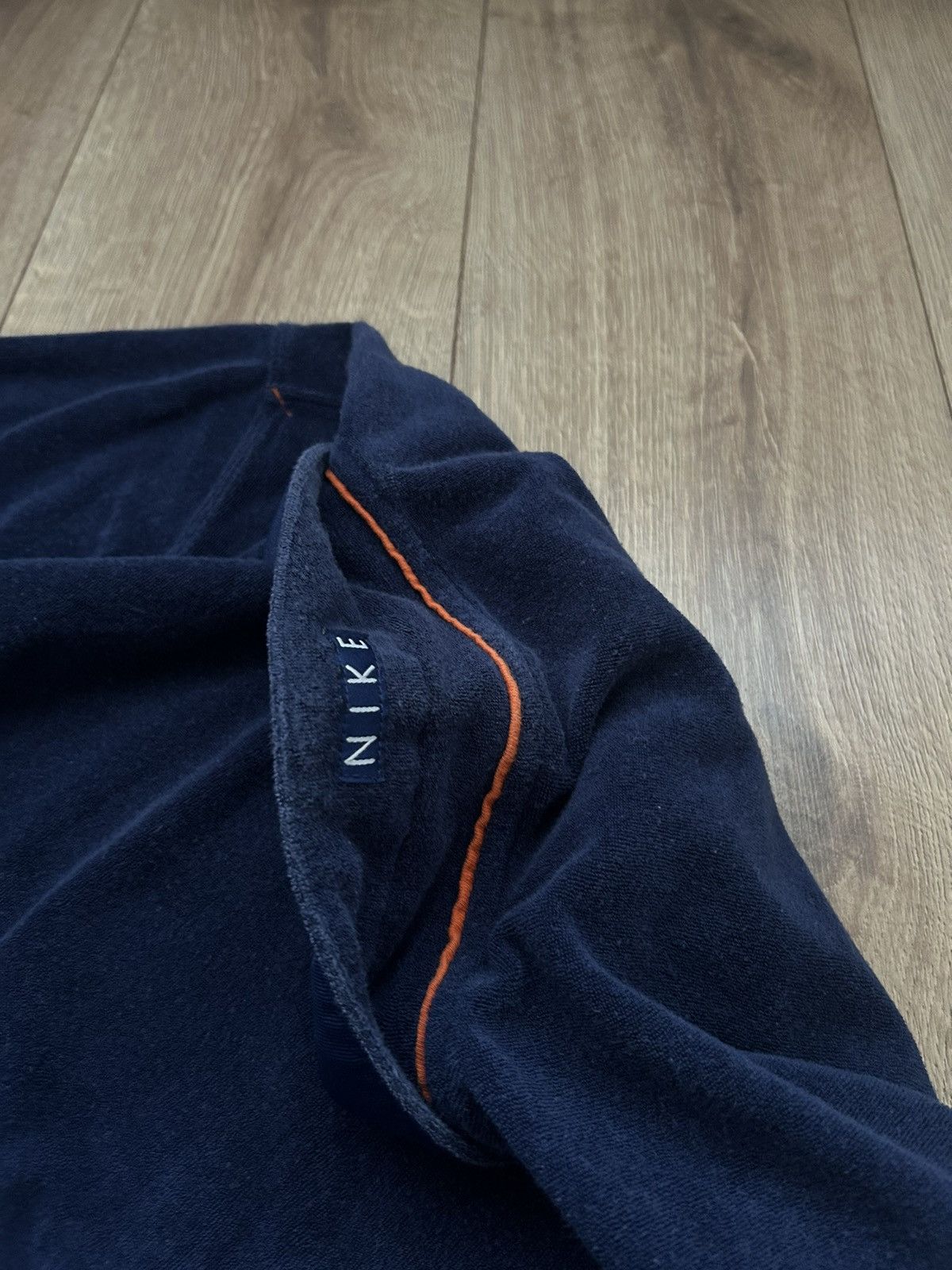 Nike Very rare⚡️Vintage Nike velour 1/4 zip sweatshirt 90s Size US S / EU 44-46 / 1 - 3 Thumbnail