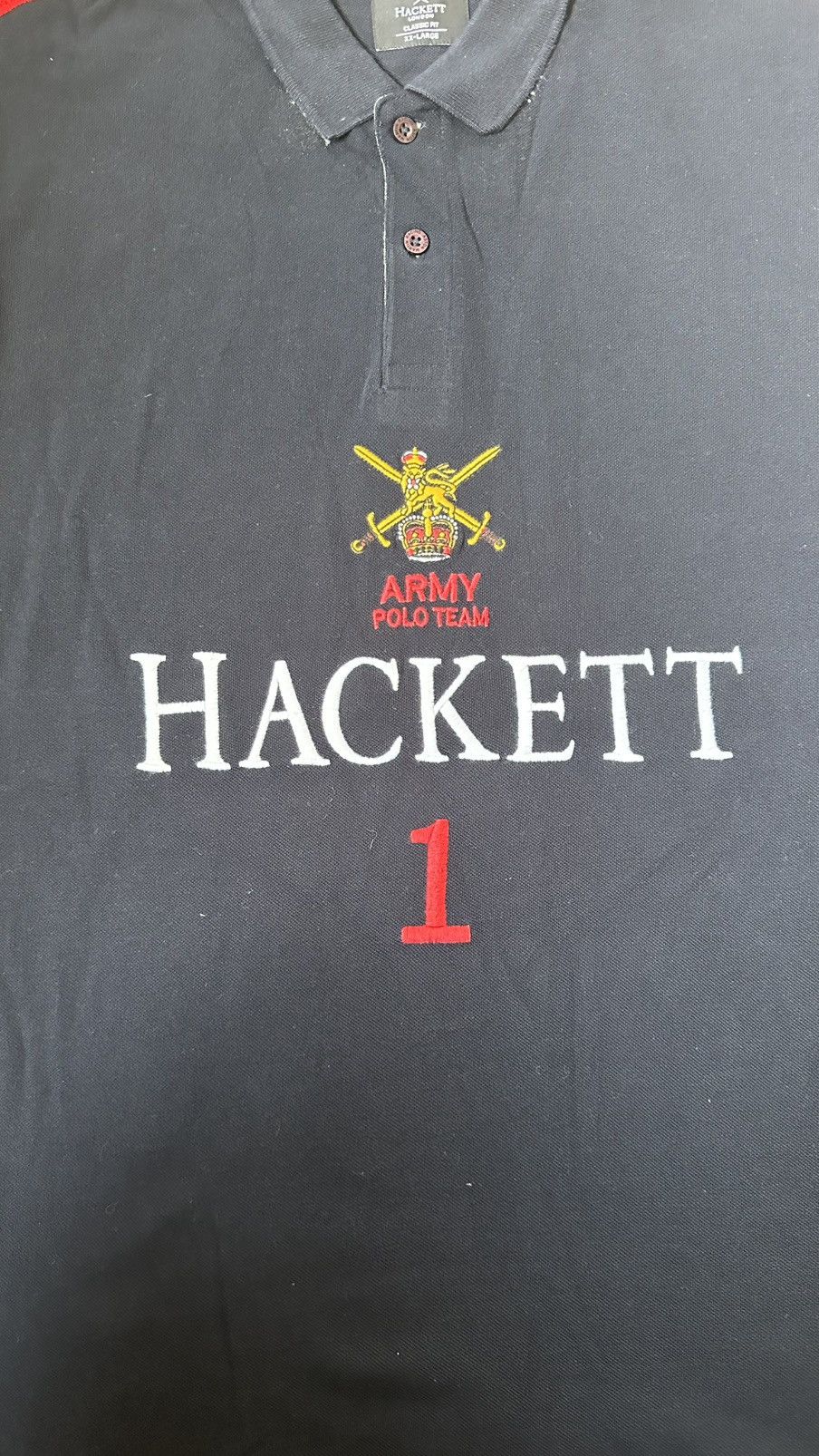 Hackett HACKETT ARMY POLO TEE Size US L / EU 52-54 / 3 - 2 Thumbnail