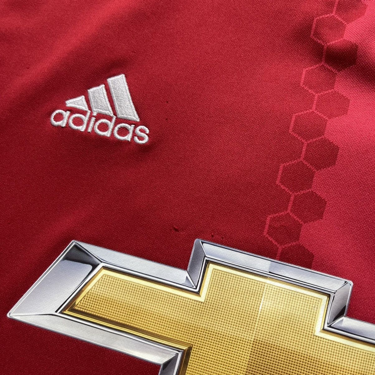 Adidas MAN UNITED ADIDAS 2016/2017 SOCCER HOME JERSEY #19 RASHFORD Size US S / EU 44-46 / 1 - 8 Thumbnail