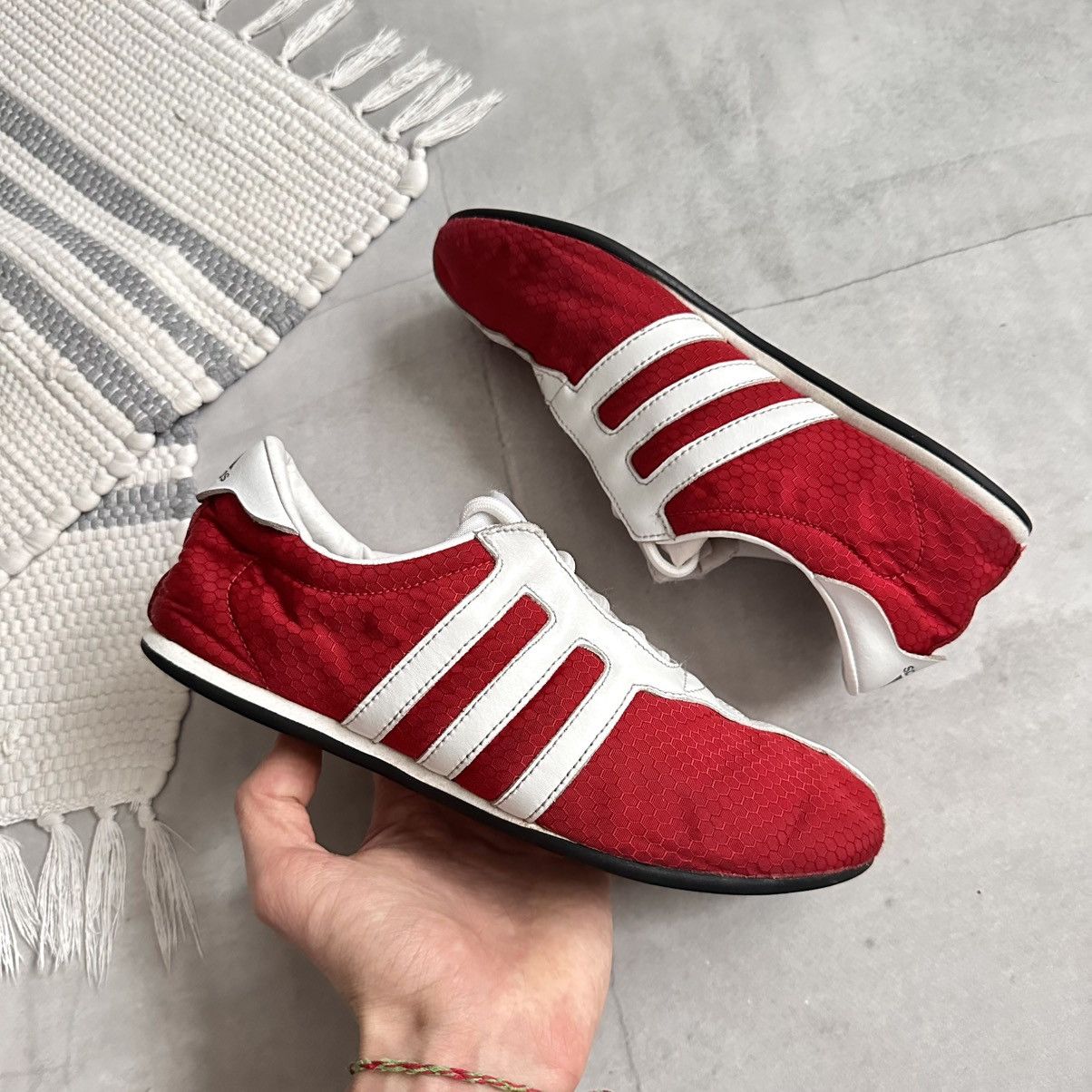 Adidas 2002s Adidas Shosan Lea Yohji Yamamoto Style Boxing Sneakers Size US 7.5 / EU 40-41 - 5 Thumbnail