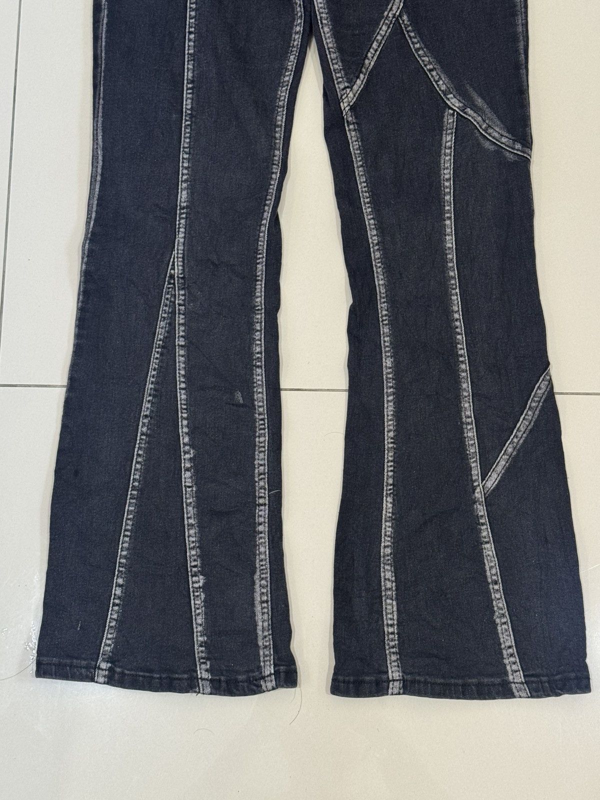 KMRii Flare Denim Stretch Japanese Styled Lgb Size US 29 - 5 Thumbnail