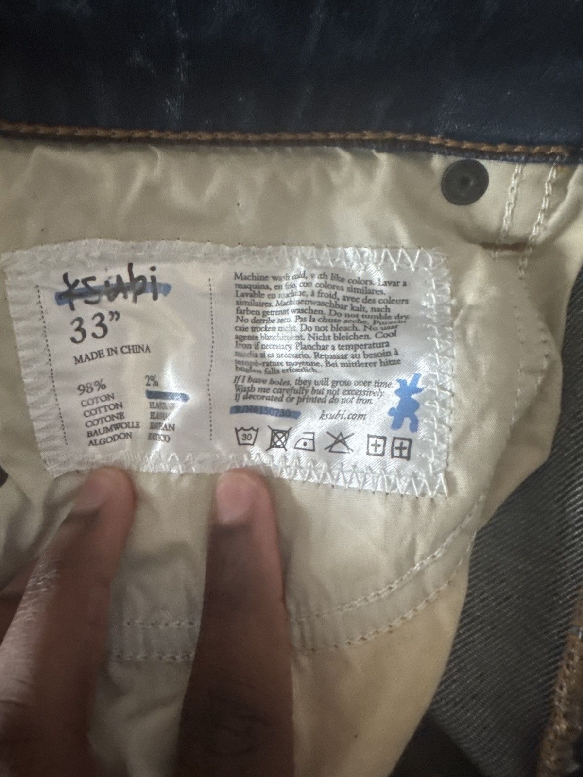 Ksubi Ksubi van winkle Chitch Pure Dynamite Size US 33 - 2 Thumbnail