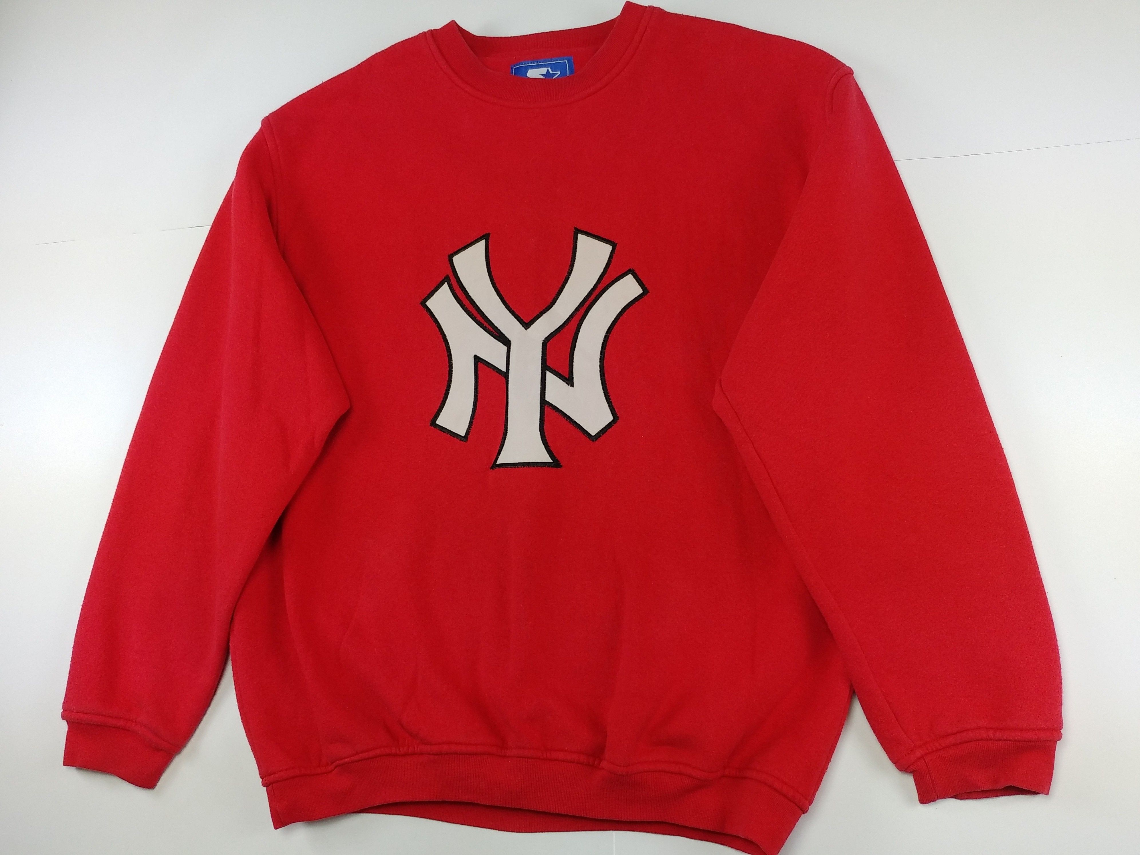 Starter MLB New York Yankees sweatshirt vintage Starter, baseball L Size US L / EU 52-54 / 3 - 3 Thumbnail