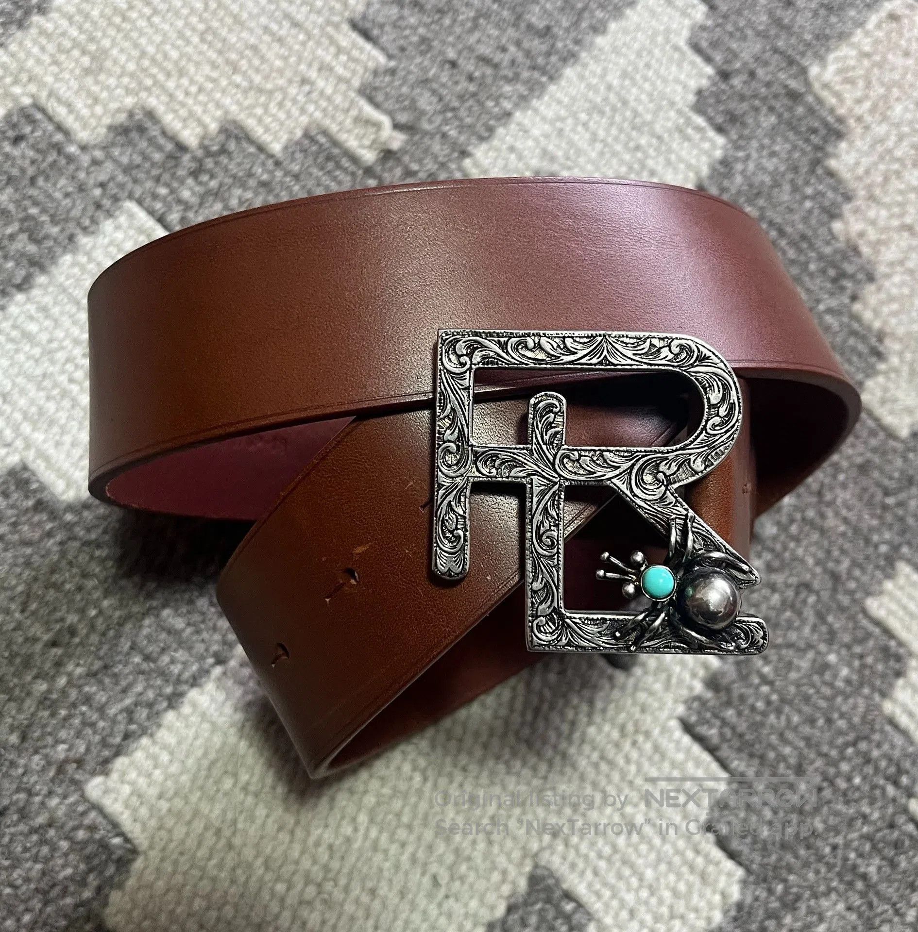 Ralph Lauren Purple Label Ralph Lauren Purple Label Engraved Belt. Size ONE SIZE - 1 Thumbnail