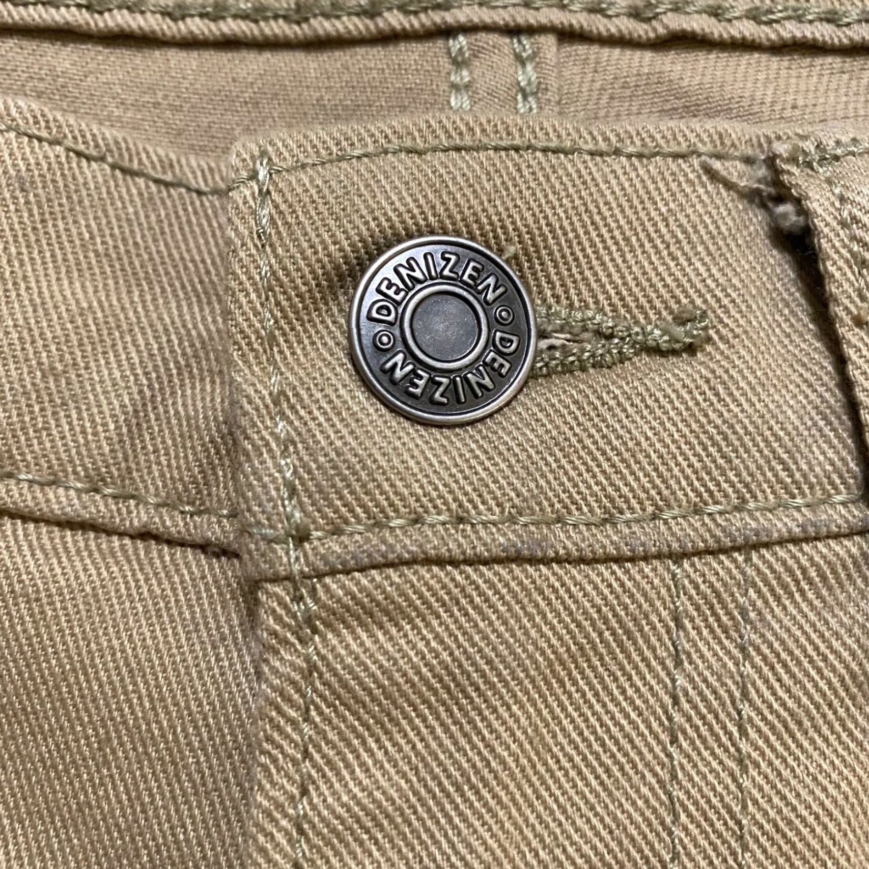 Levi's Levi's Denizen Jeans Mens 34x34 Beige Regular Mid Rise Straight 5-Pocket Cotton Logo Size US 34 / EU 50 - 4 Thumbnail